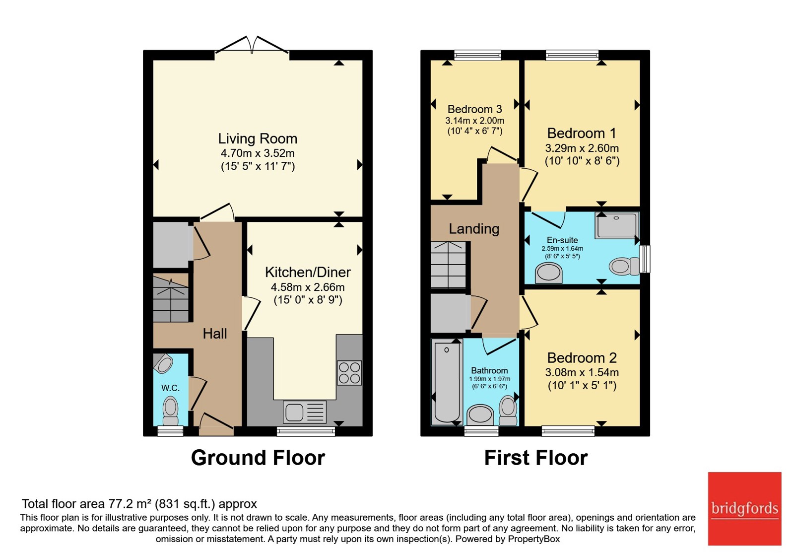 4, Bank Row, Pontefract floorplan