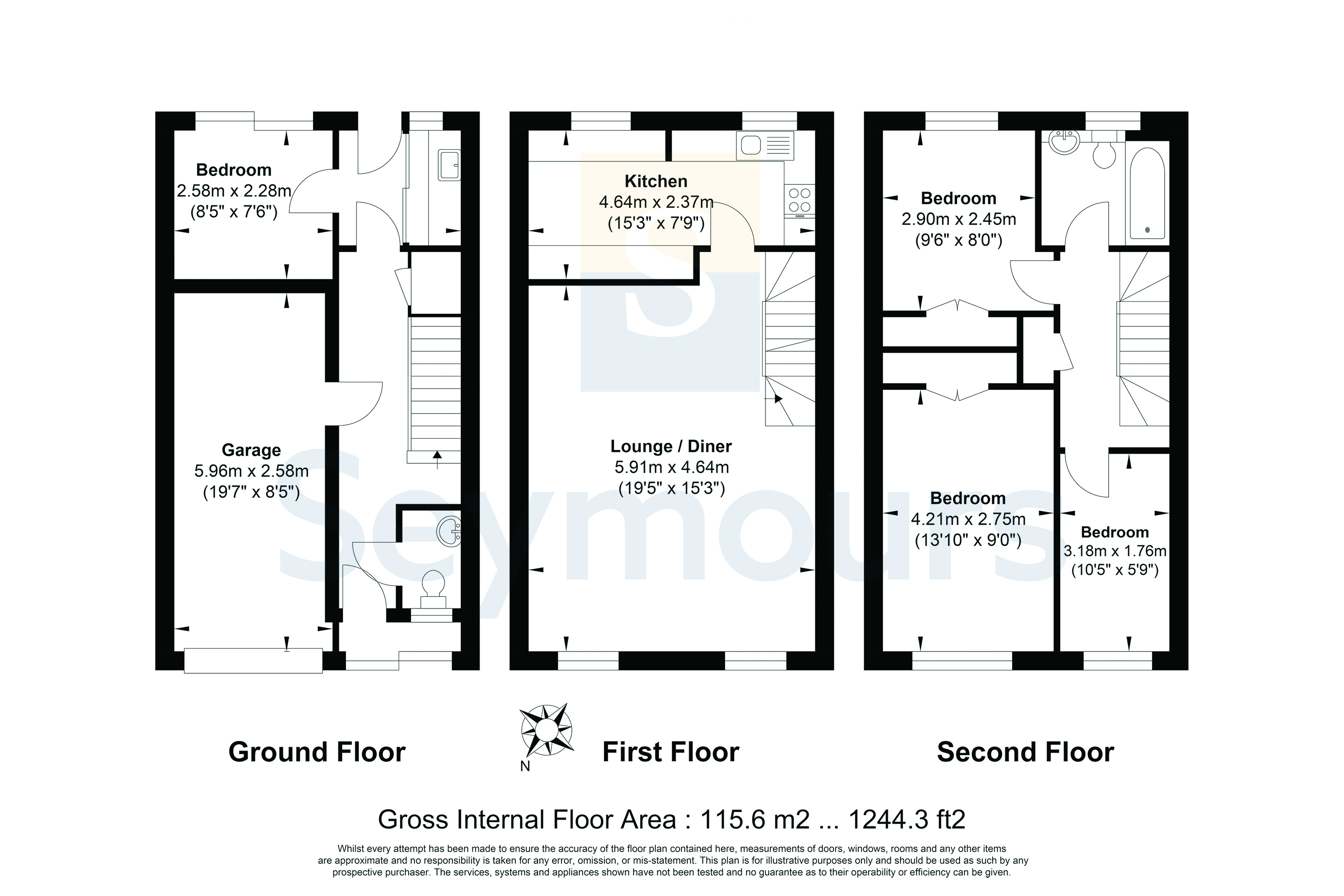 Langley Walk, Woking floorplan