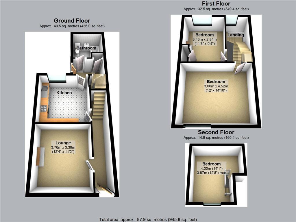 4, Orchard Street, Canterbury floorplan