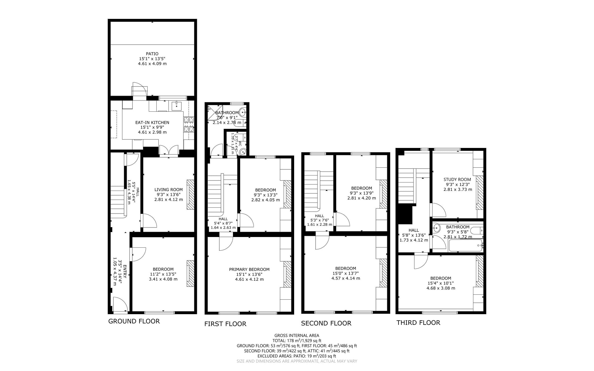 103, Ashfield Street, White Chapel floorplan