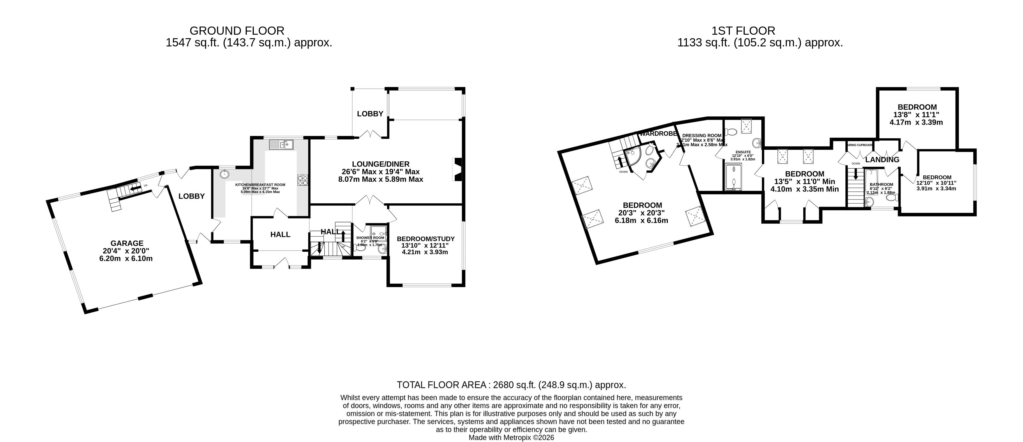 Badgers Keep, 8, Oberfield Road, Brockenhurst floorplan