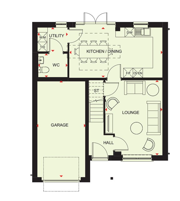 H7739145, Burlow Road, Buxton floorplan