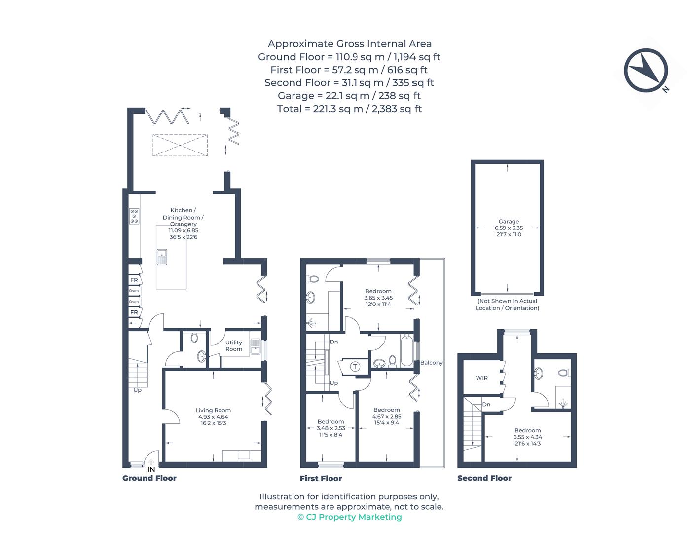 5, Strawberry Fields, Milton Keynes floorplan