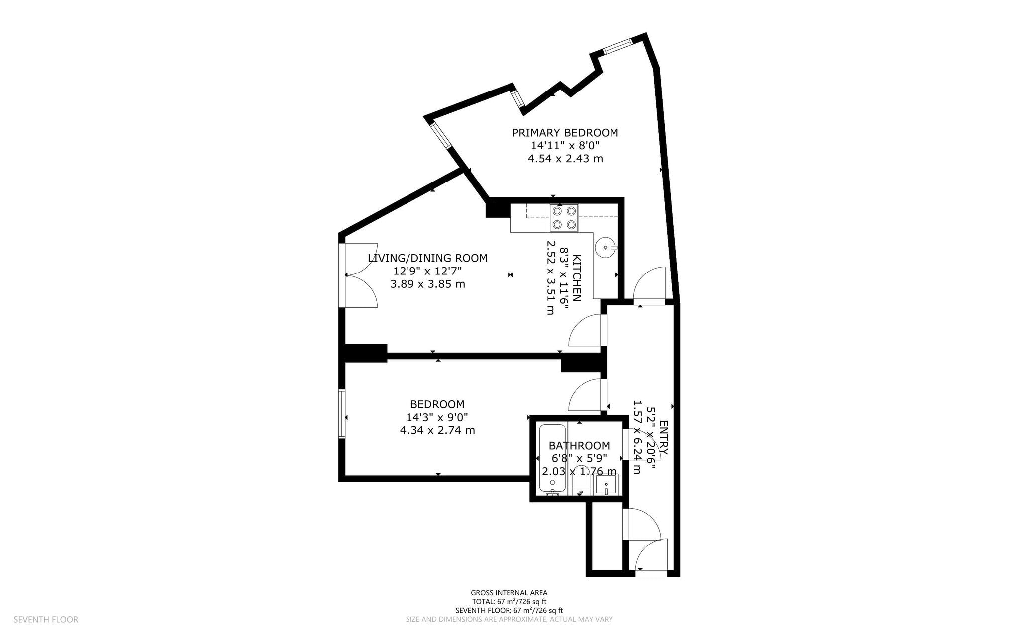 Gotts Road, Leeds floorplan