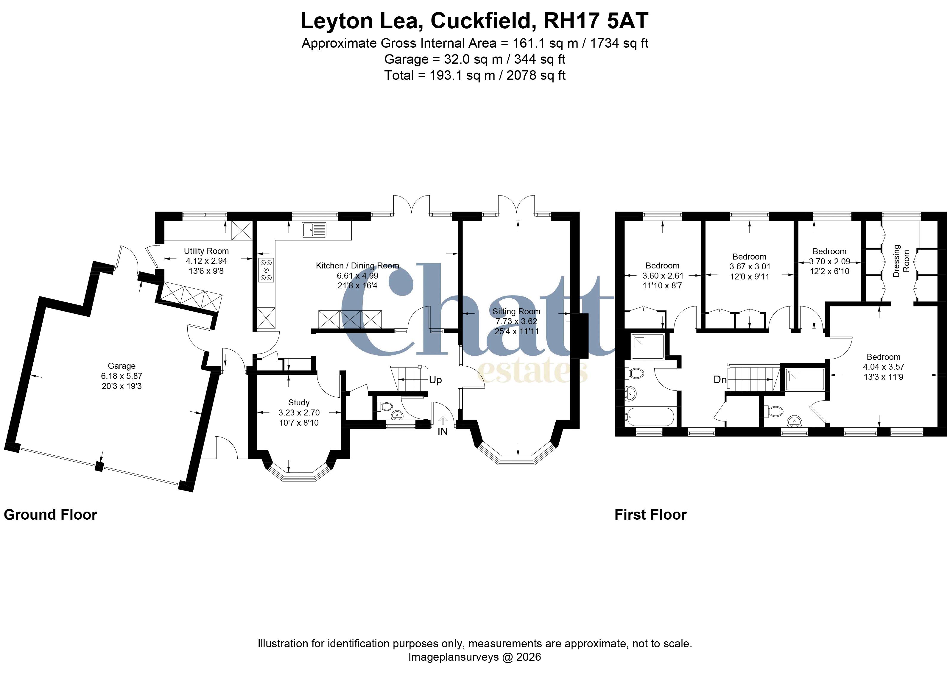 21, Leyton Lea, Haywards Heath floorplan