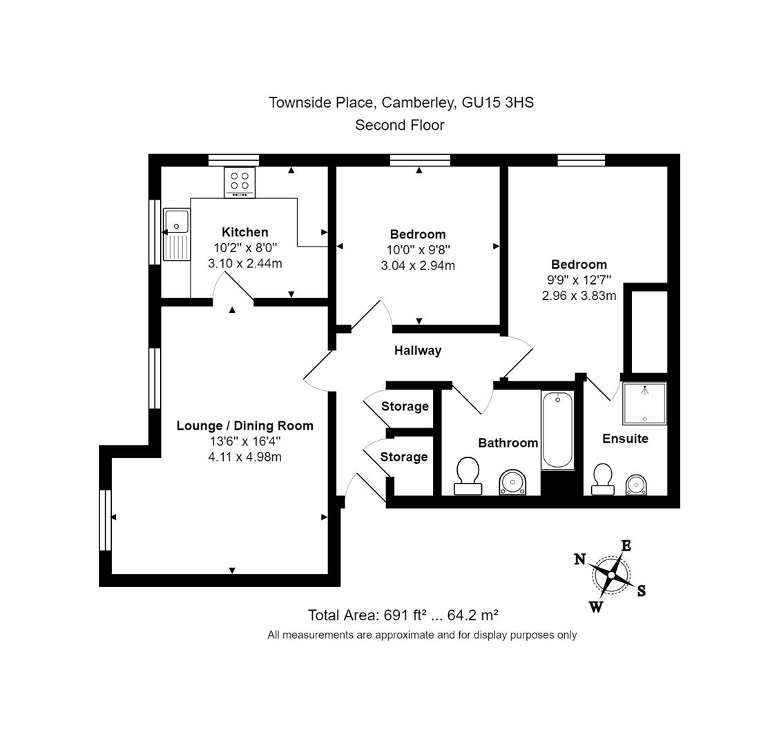 18, Townside Place, Camberley floorplan
