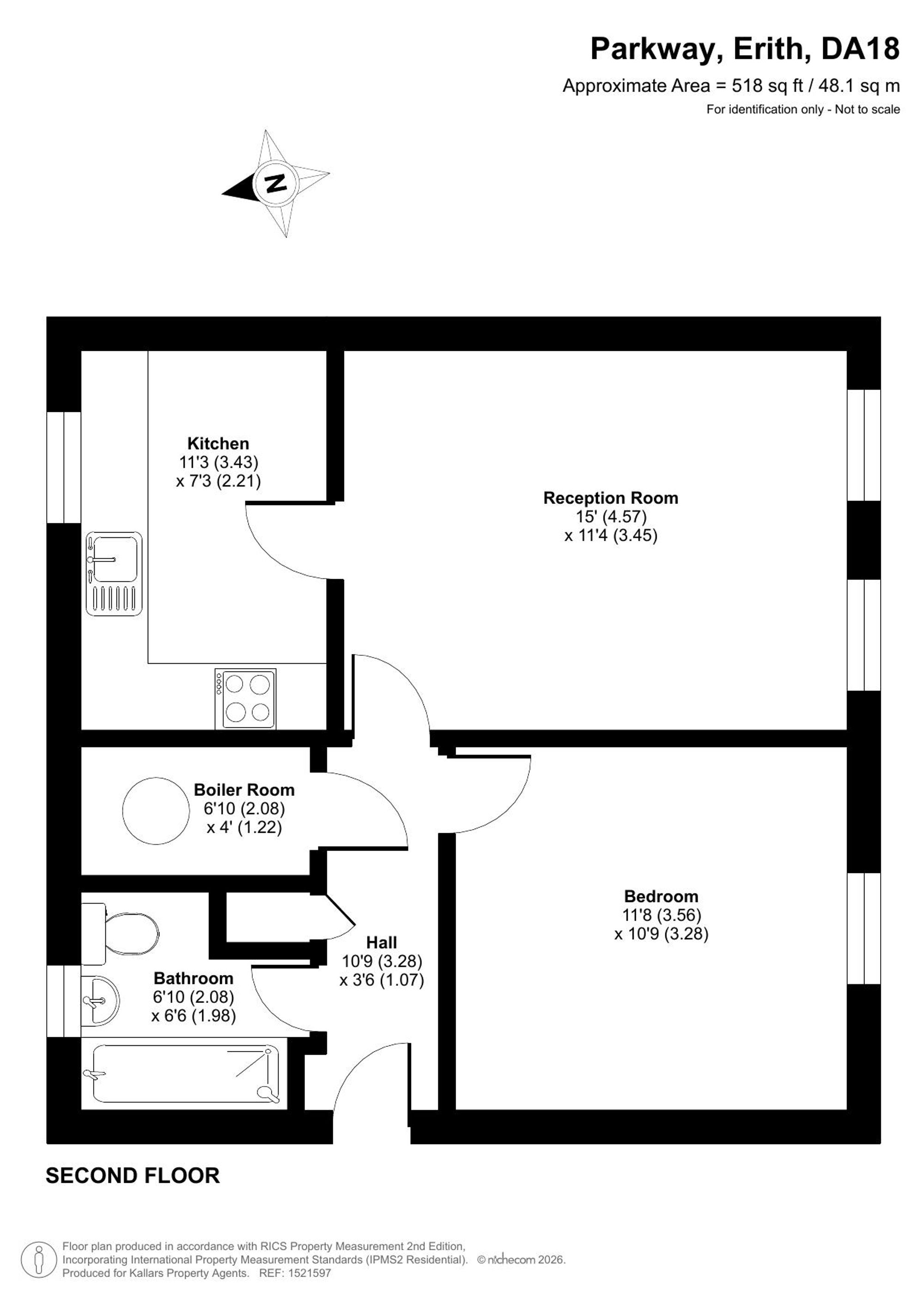 13 Parkway, Erith floorplan