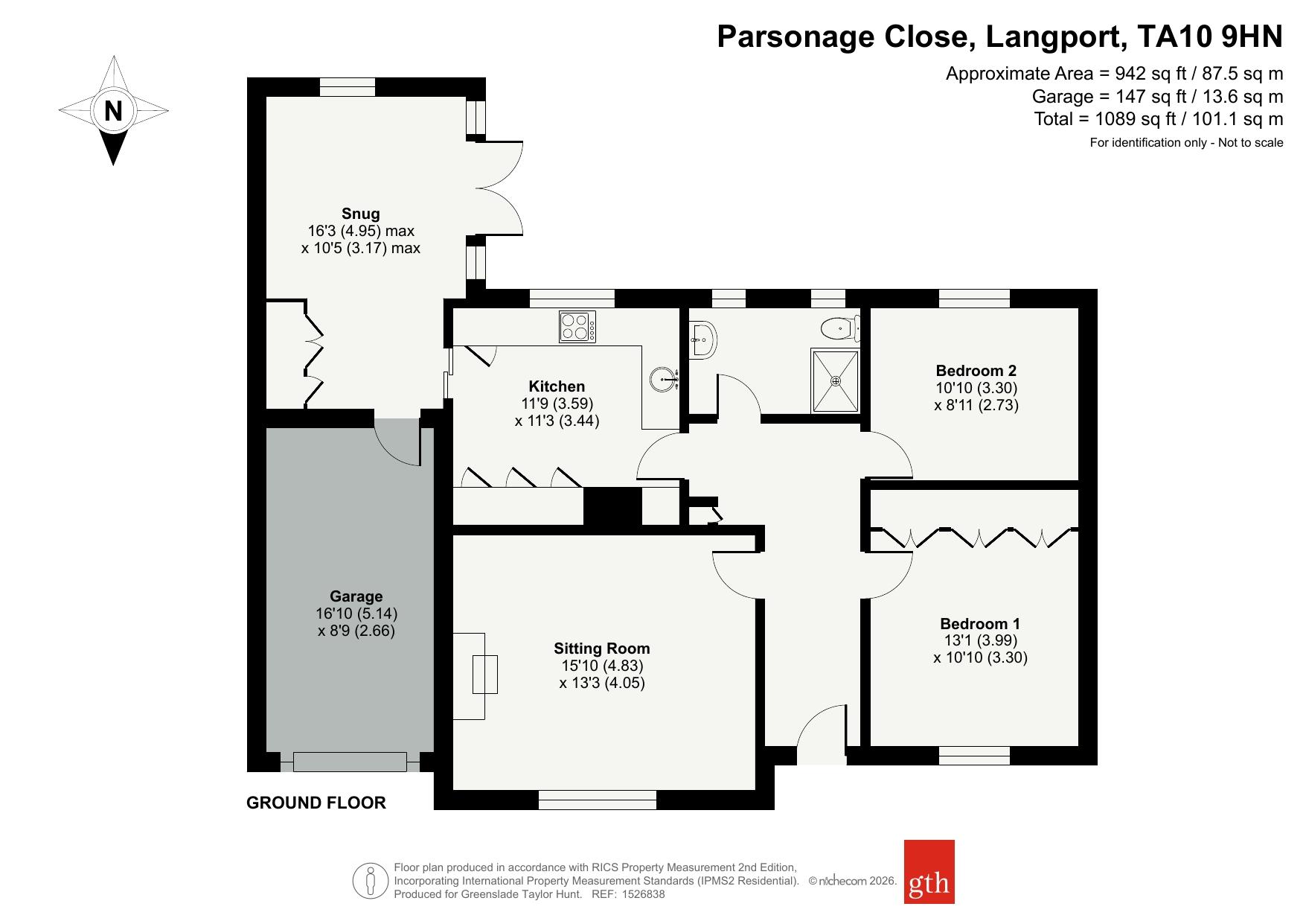 Parsonage Close, Langport floorplan