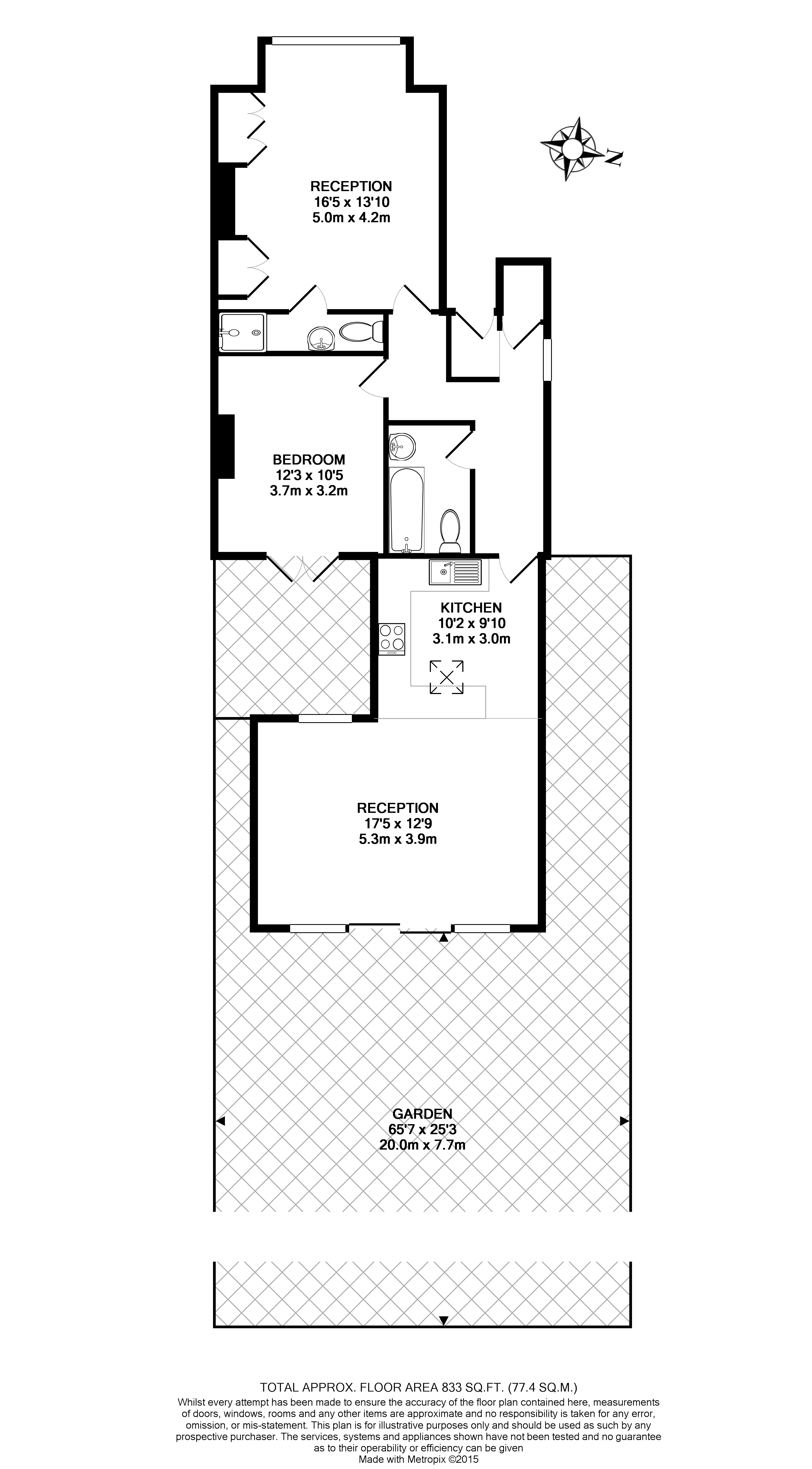 2 Bedrooms Flat to rent in Home Park Road, London SW19