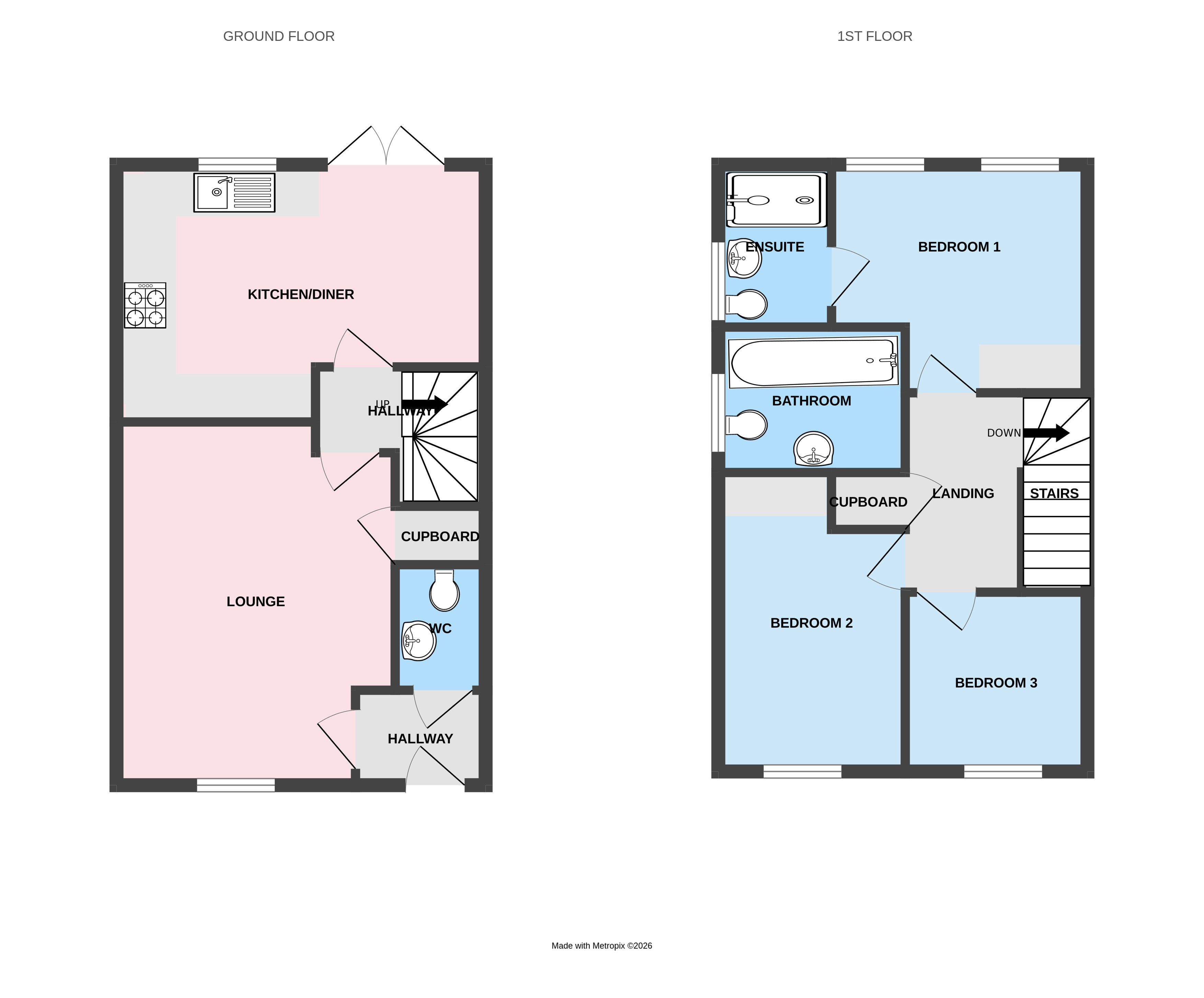 93, Martin Drive, Staffordshire floorplan