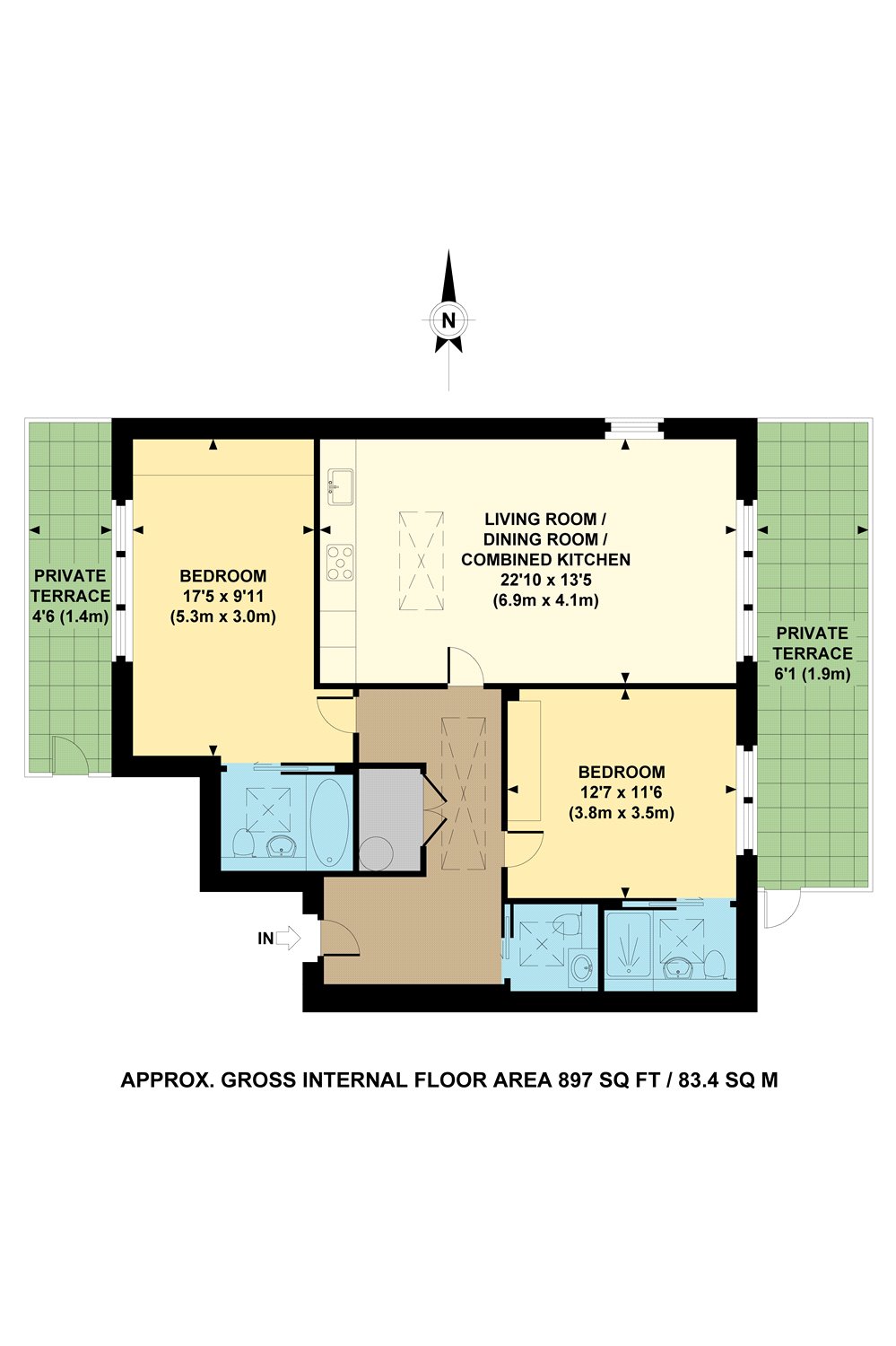 2 Bedrooms Flat for sale in Pear Tree Street, London EC1V