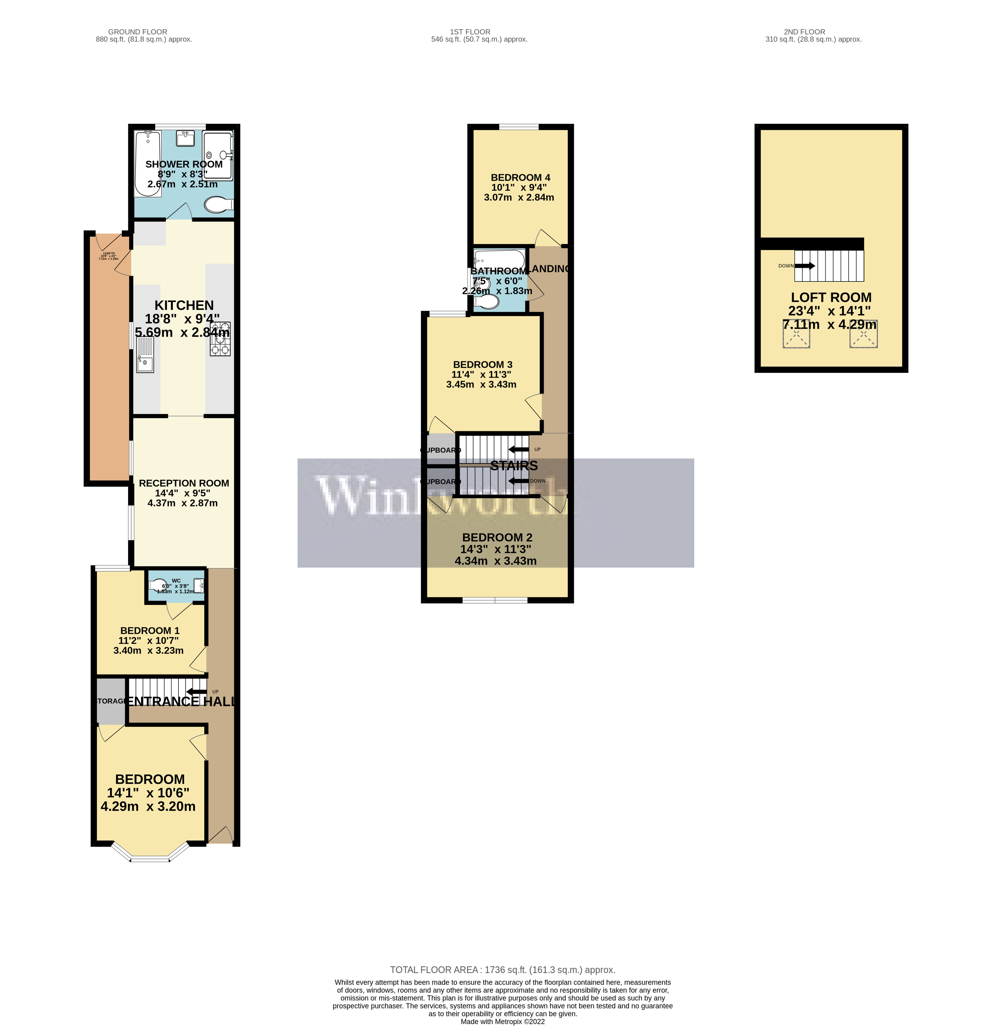 144, London Road, Berkshire floorplan