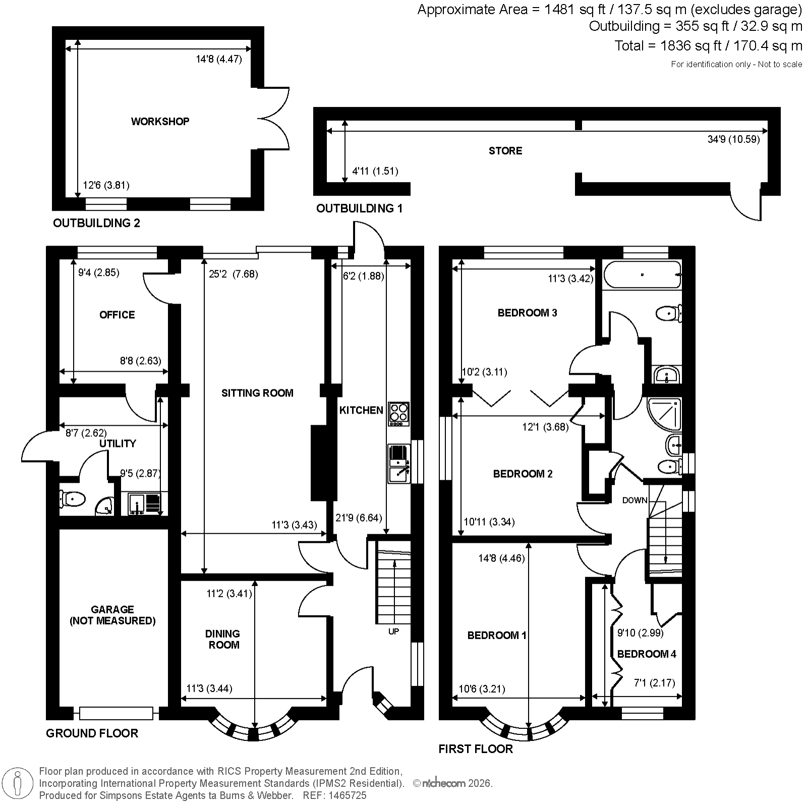 Chancewood, 21, Smithwood Avenue, Cranleigh floorplan