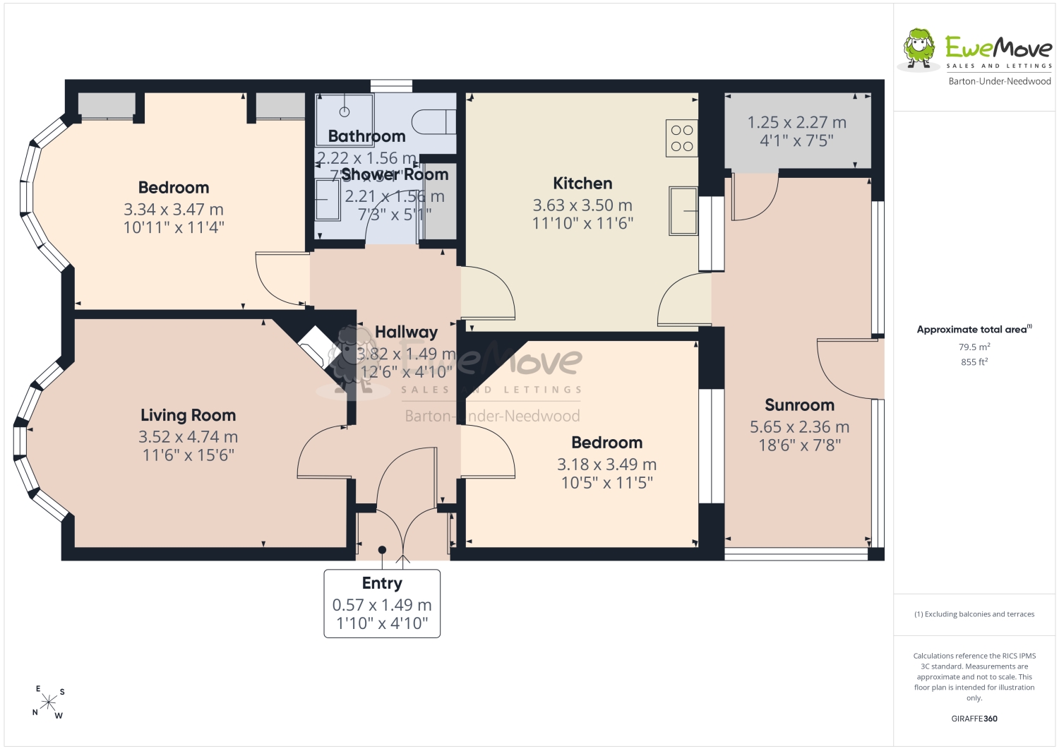 24, Beech Lane, Burton-on-Trent floorplan