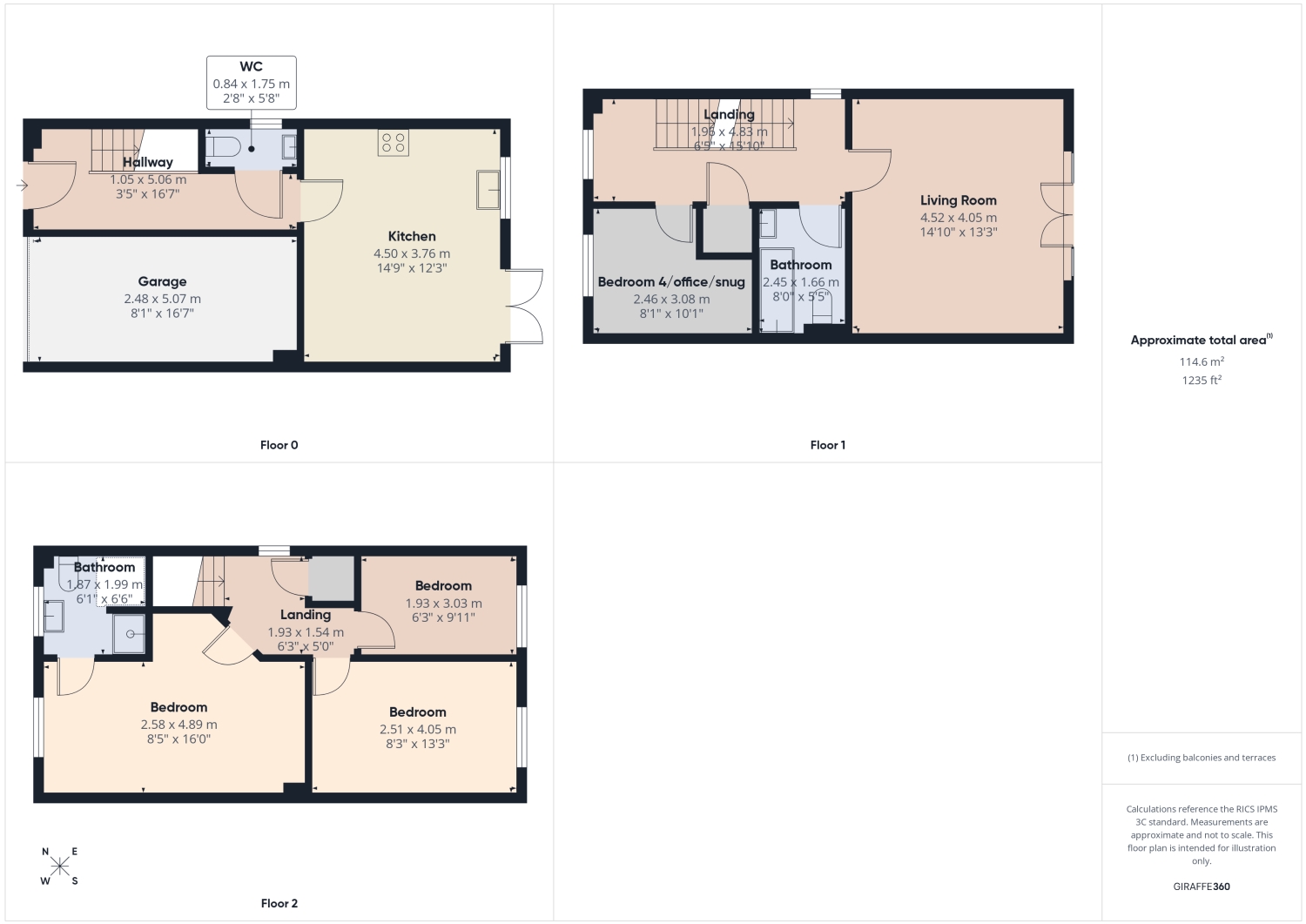 79, Myrtle Crescent, Sheffield floorplan
