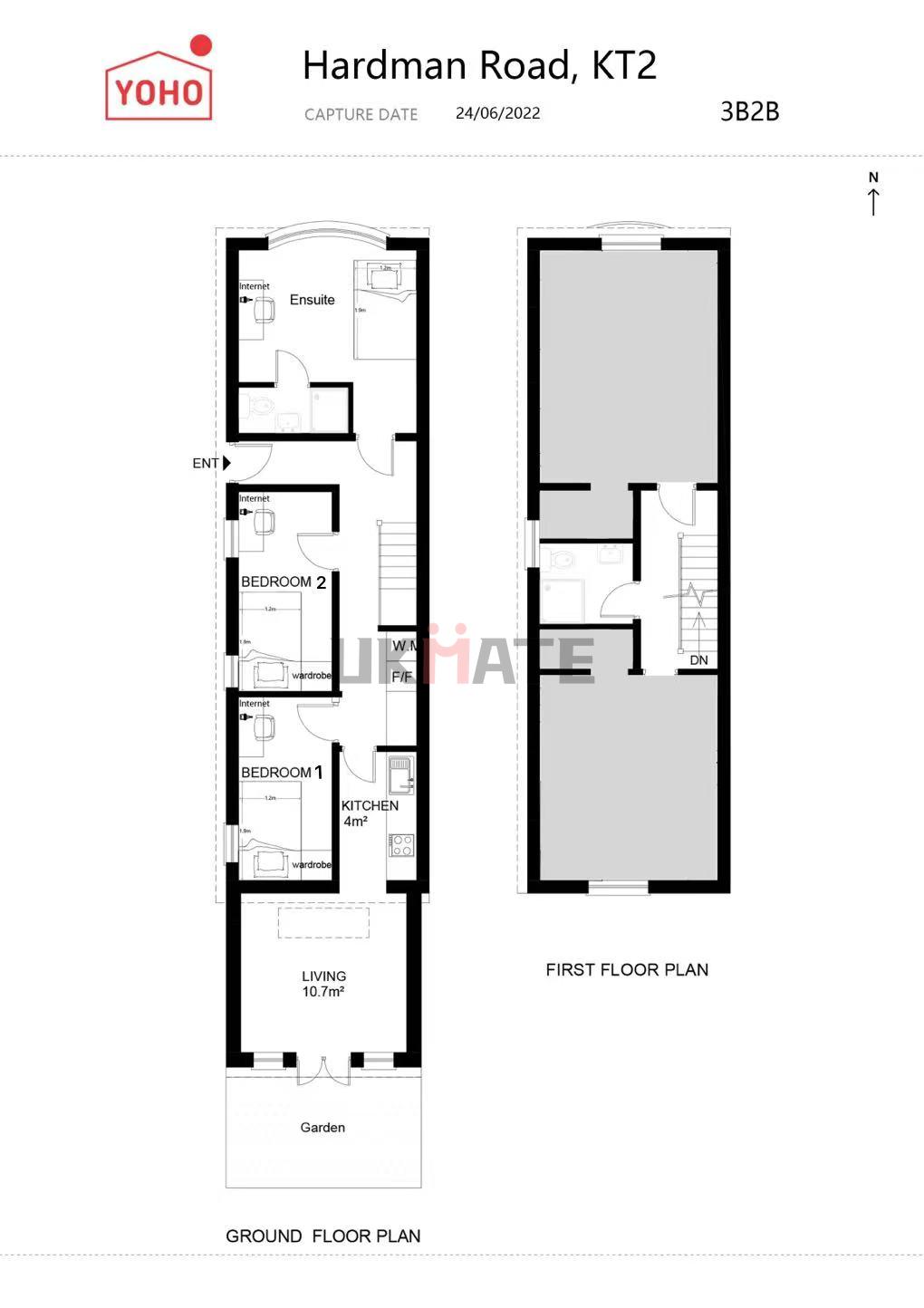 21, Hardman Road, Kingston Upon Thames, London floorplan