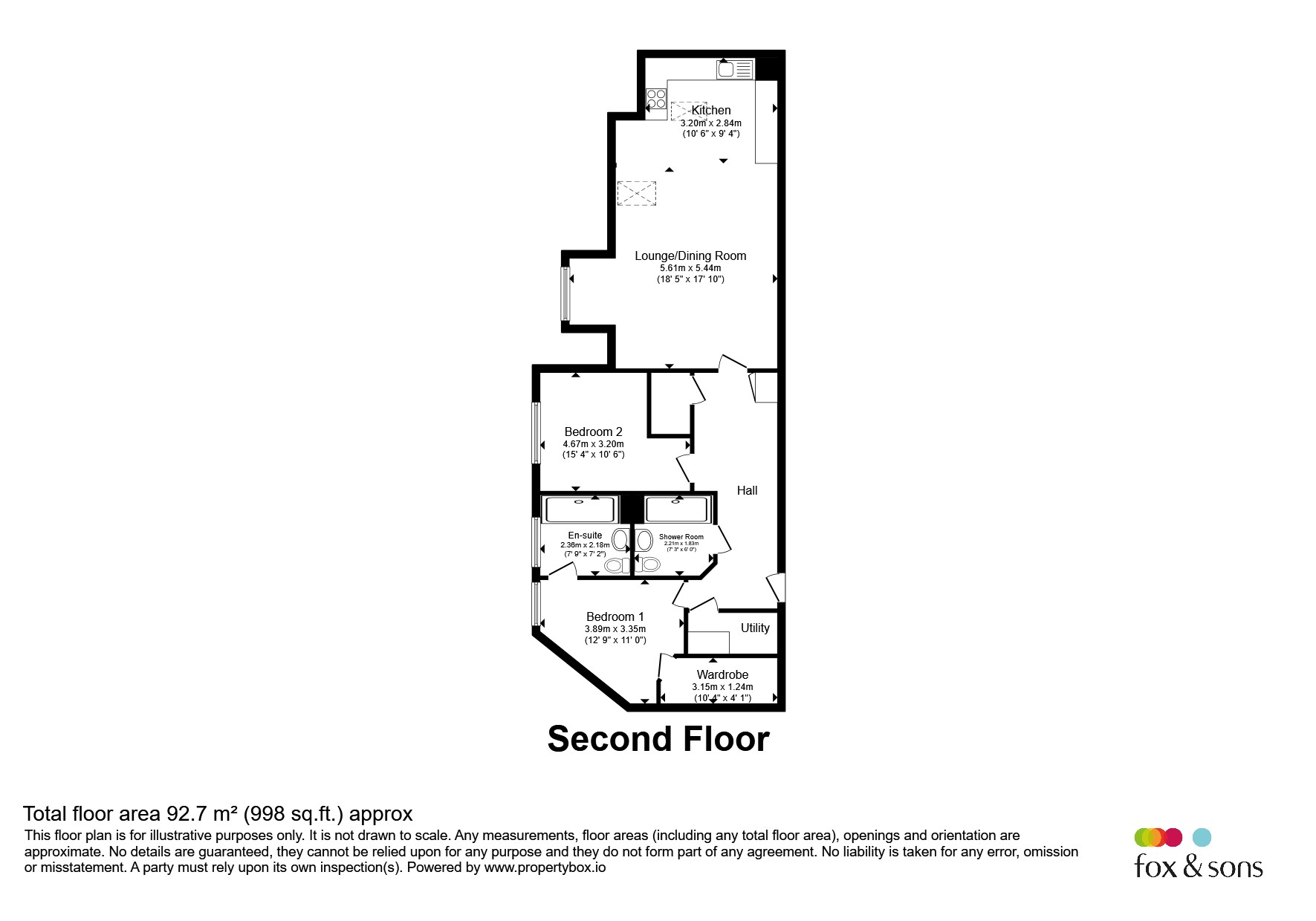 39, Wolsey Place, 49, London Road, Hailsham floorplan