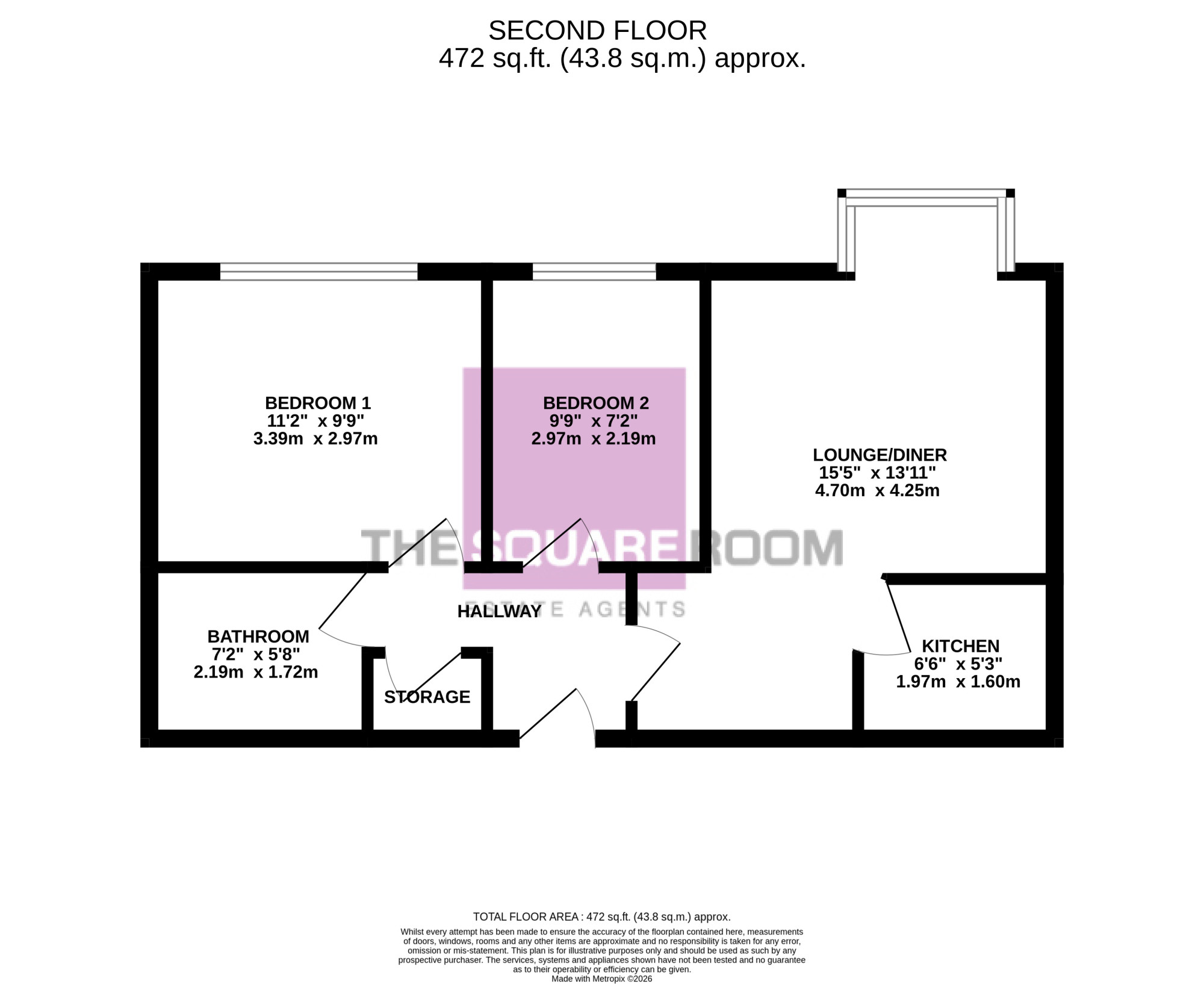 41, St Annes Court, St Annes Road, South Shore floorplan