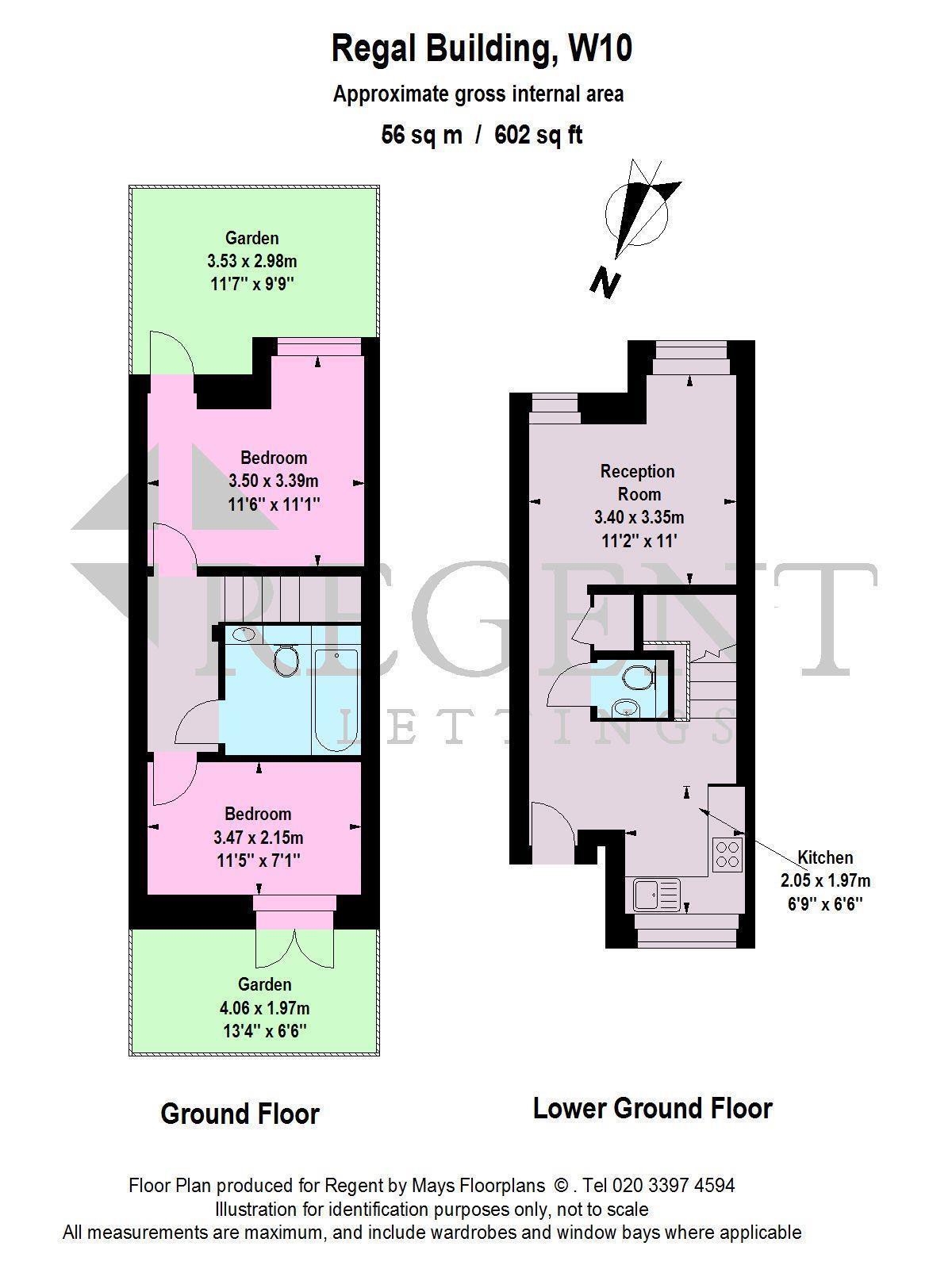2, Regal Building, Kilburn Lane, London floorplan
