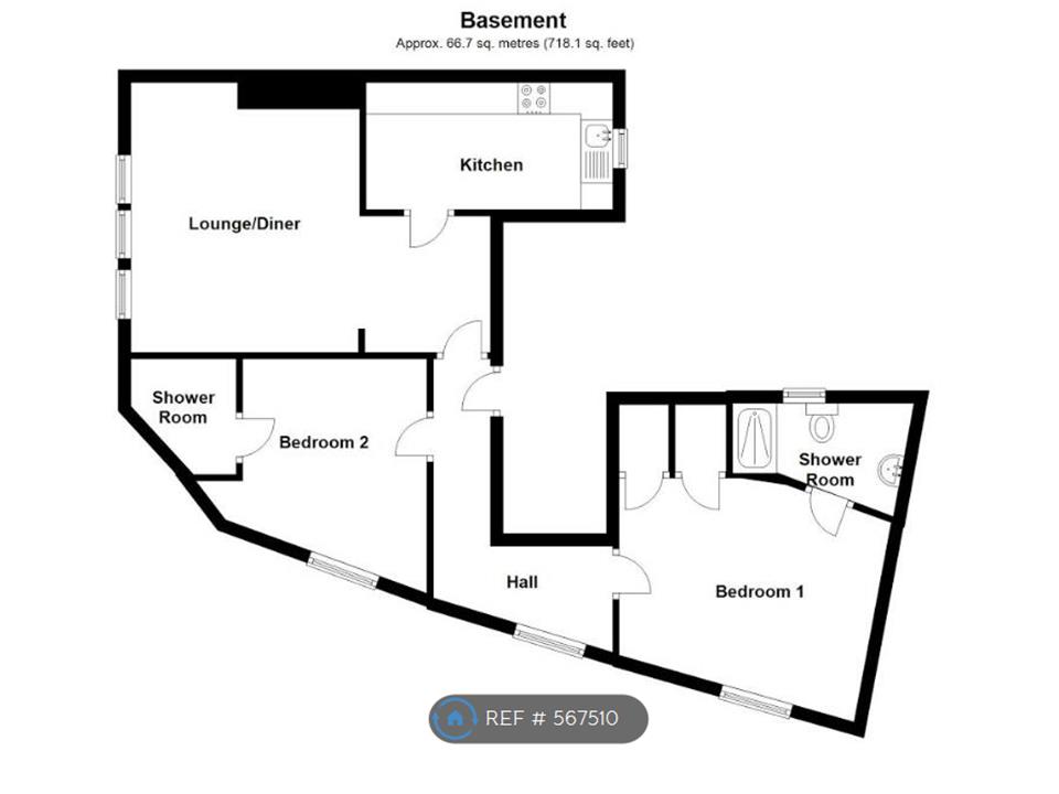 2 Bedrooms Flat to rent in Great Norwood Street, Cheltenham GL50