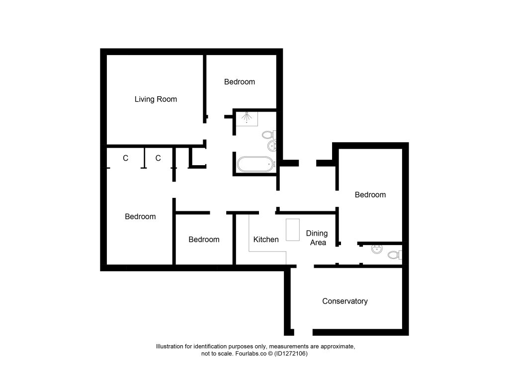 72, Beech Avenue, Nairn floorplan