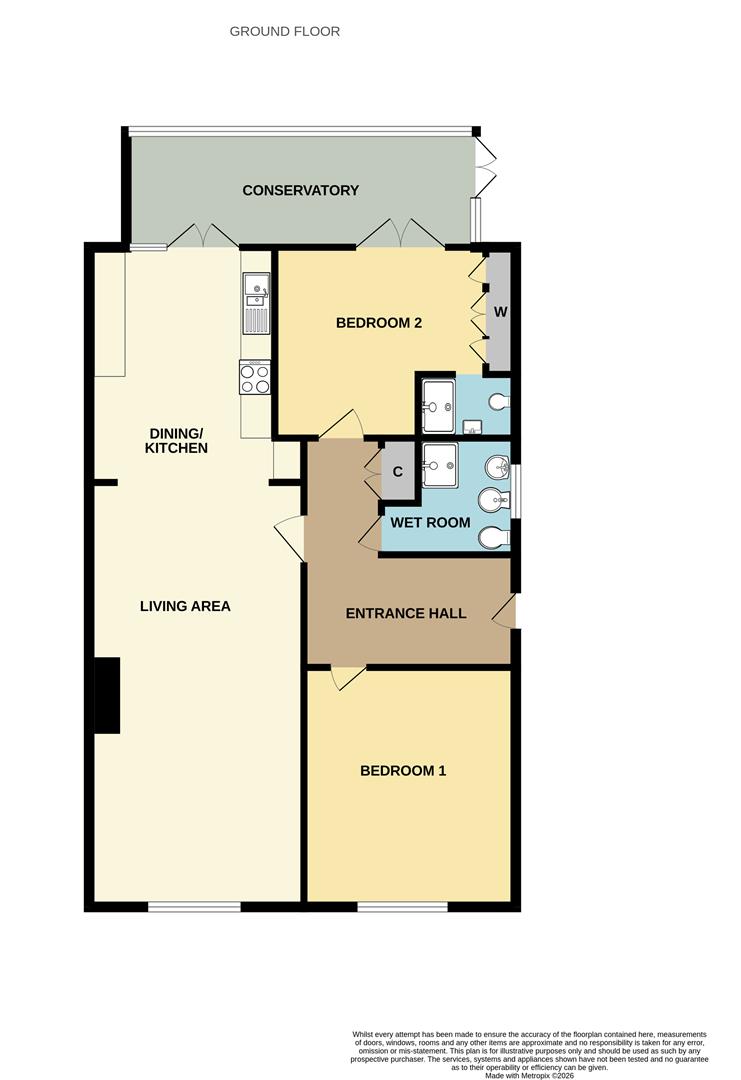 6, Kennington Walk, Cottingham floorplan