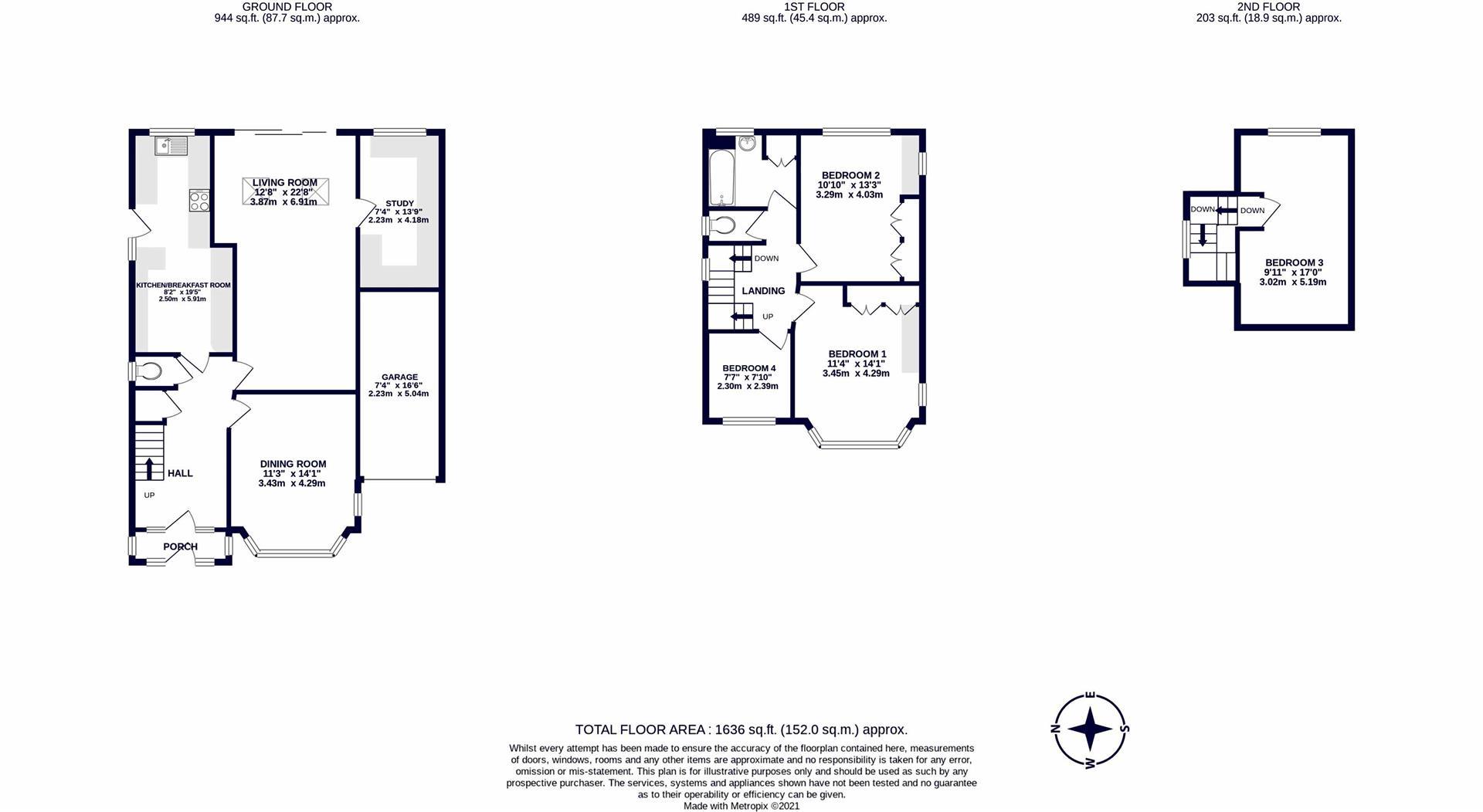 St. Georges Drive, Ickenham floorplan
