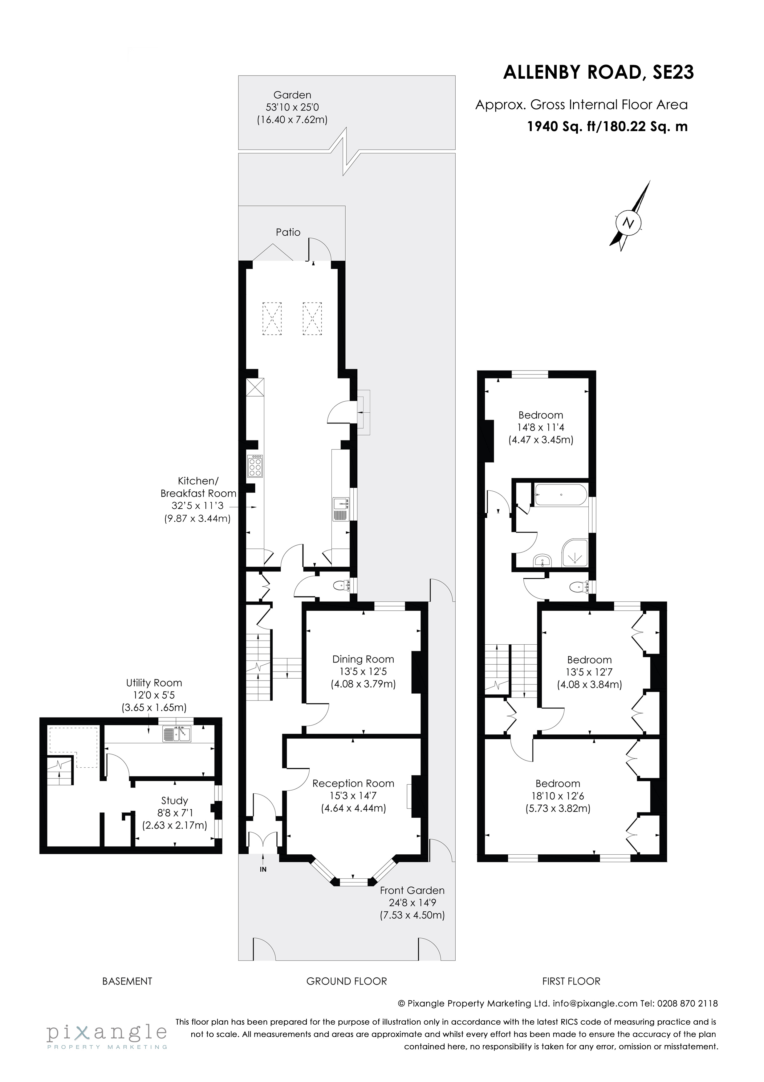 3 Bedrooms  for sale in Allenby Road, London SE23