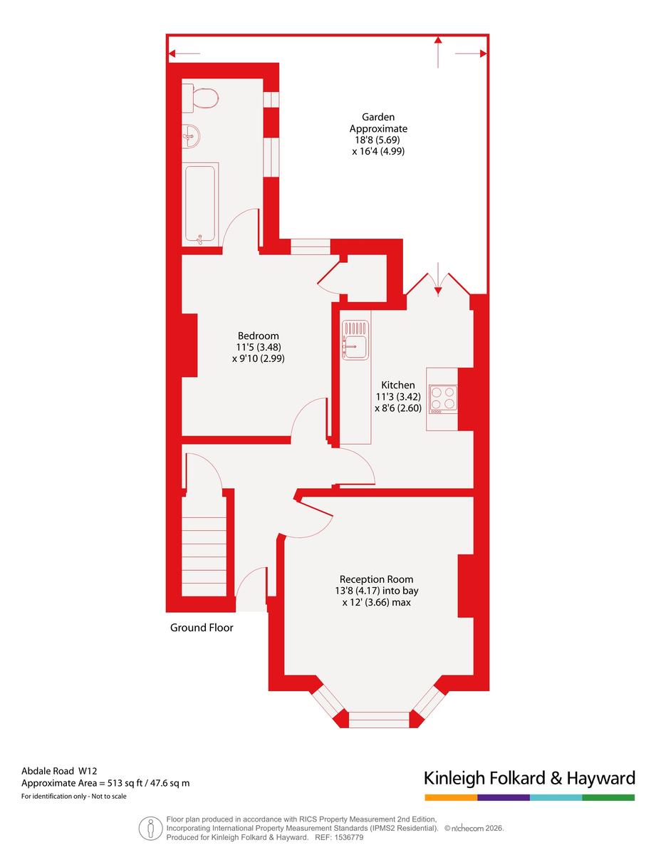 Abdale Road, London floorplan