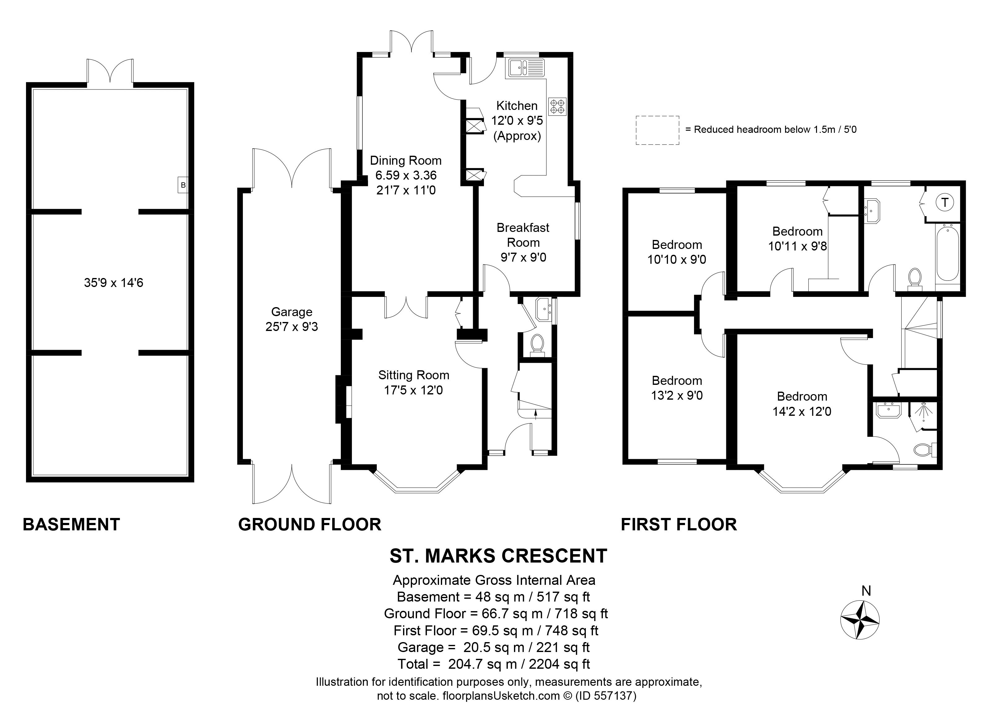 4 Bedrooms Detached house for sale in St. Marks Crescent, Maidenhead SL6