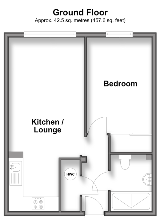 Wickham Road, Croydon floorplan