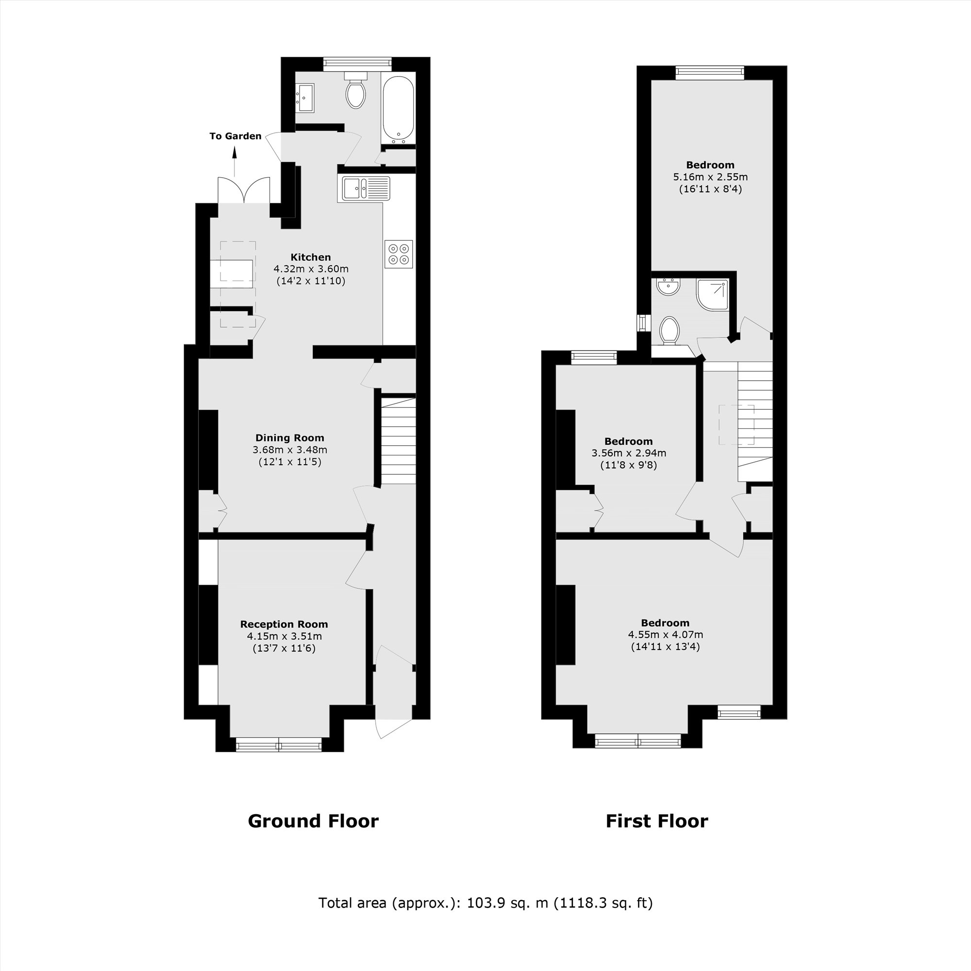 263, Eastcombe Avenue, London floorplan