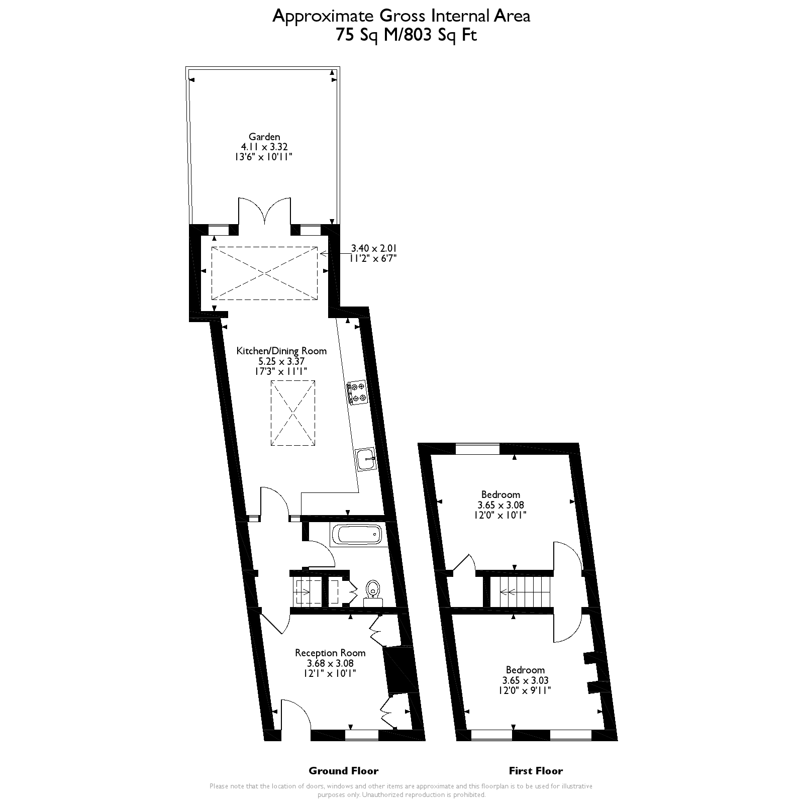 2 Bedrooms Terraced house for sale in Field Lane, Teddington TW11