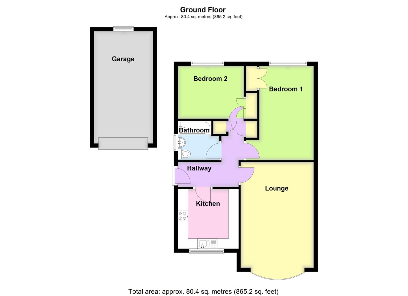 1, Packhorse Gardens, Boston floorplan