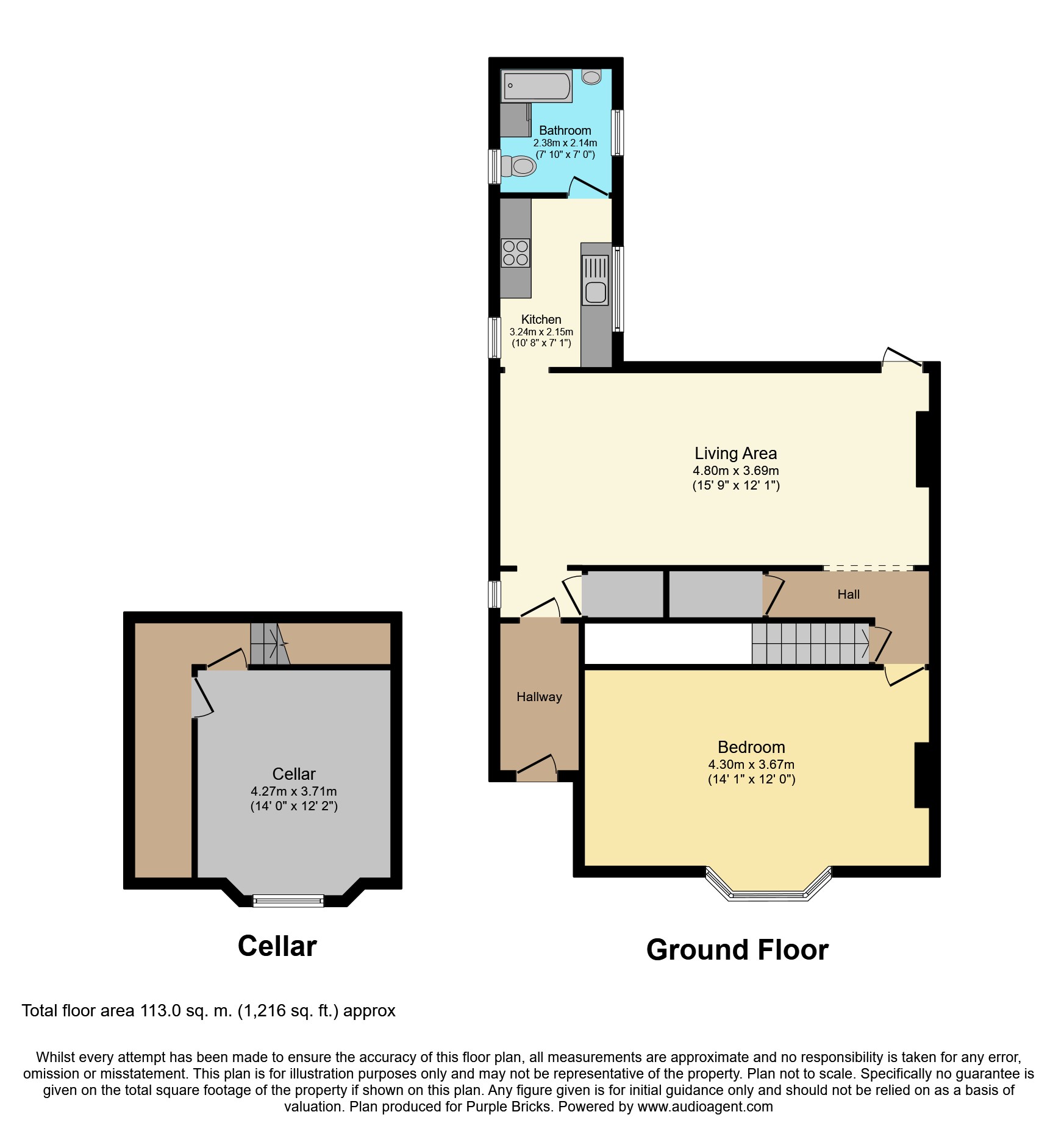 1 Bedrooms Flat for sale in 14 Vincent Road, Dorking RH4