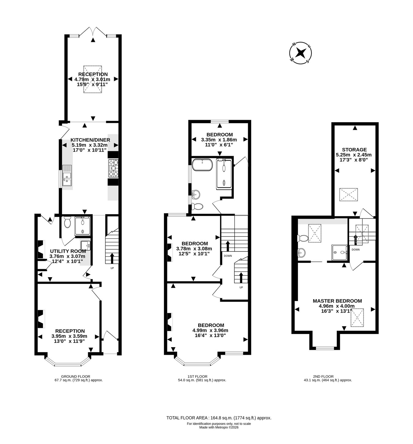 St Ives, Dyffryn Road, Llandrindod Wells floorplan