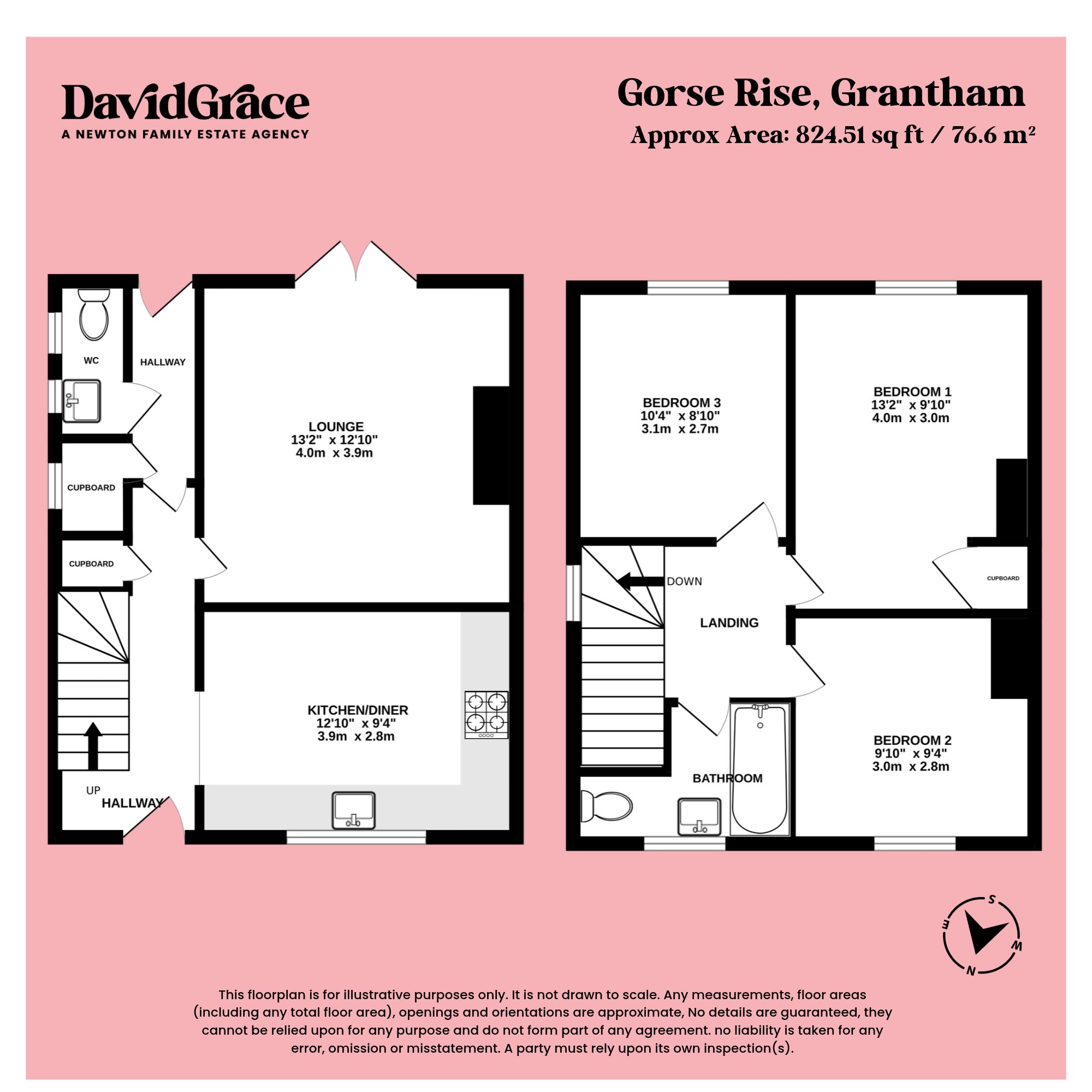 37 Gorse Rise, Grantham floorplan