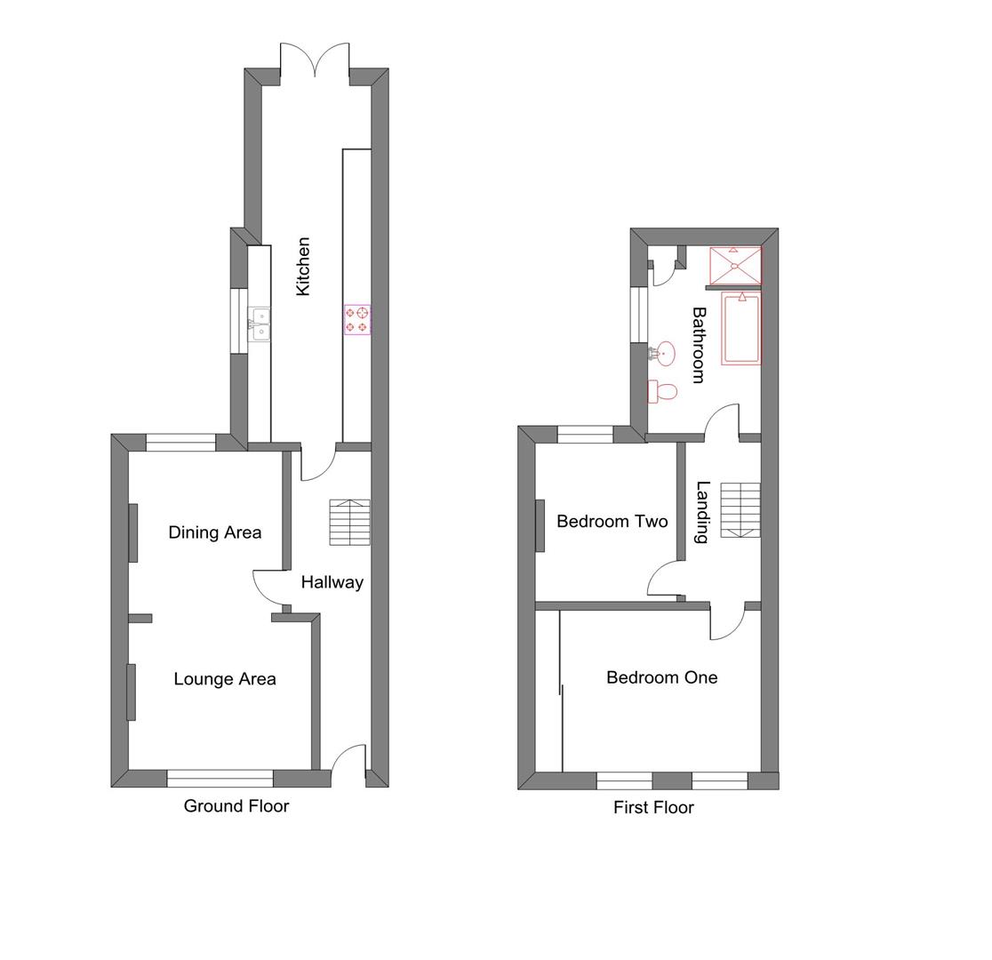 2 Bedrooms Terraced house for sale in Salop Street, Penarth CF64
