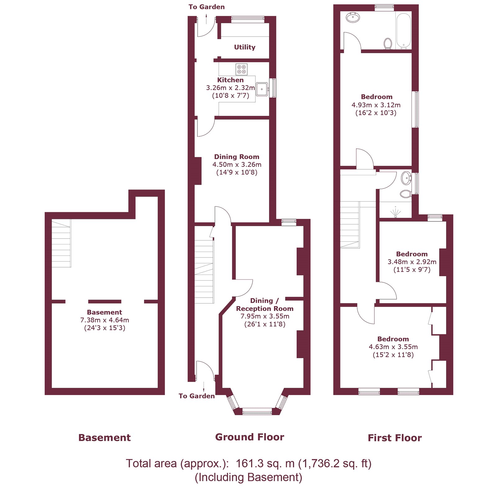 Antill Road, London floorplan