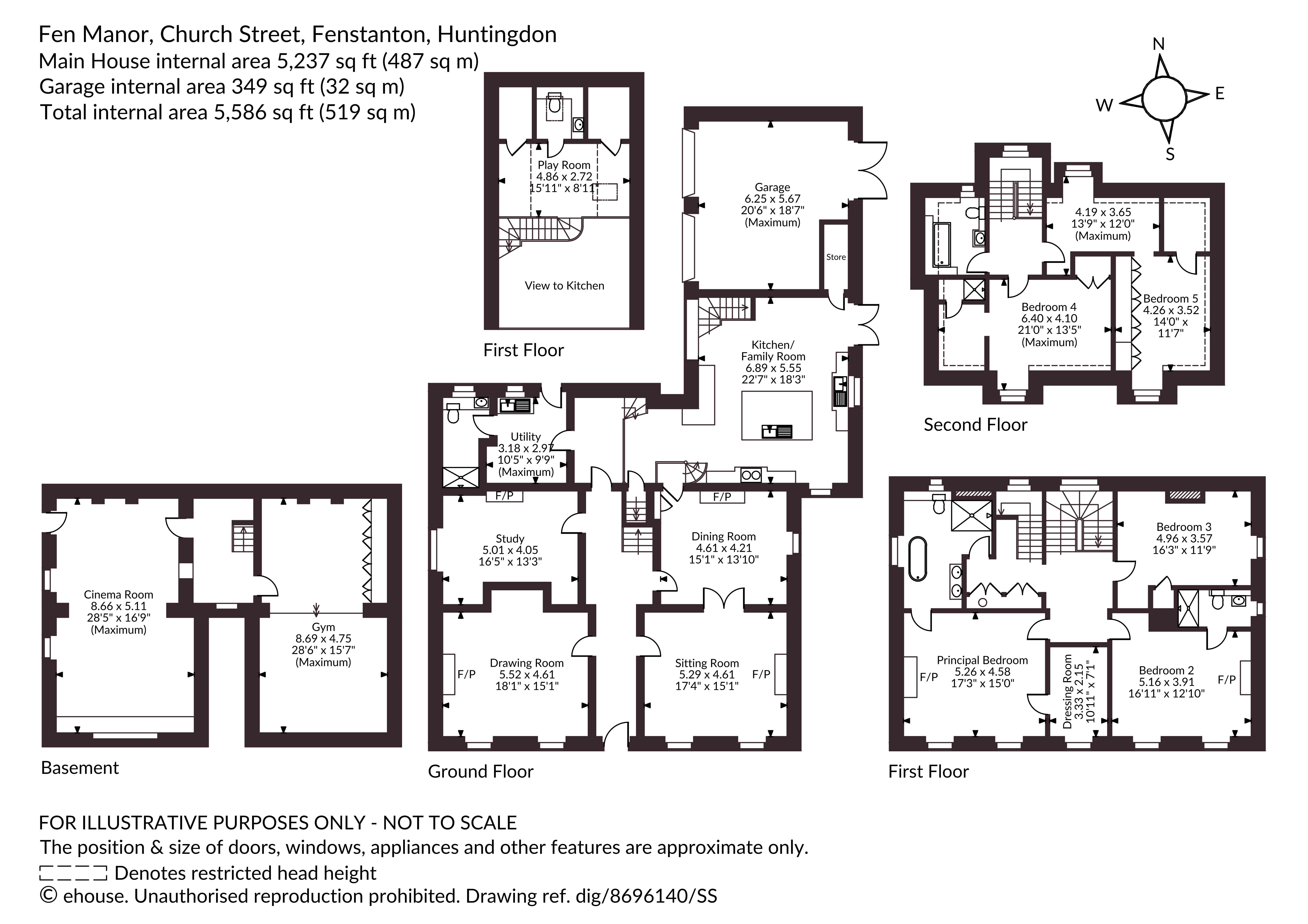 Fen Manor,, Church Street, Huntingdon floorplan