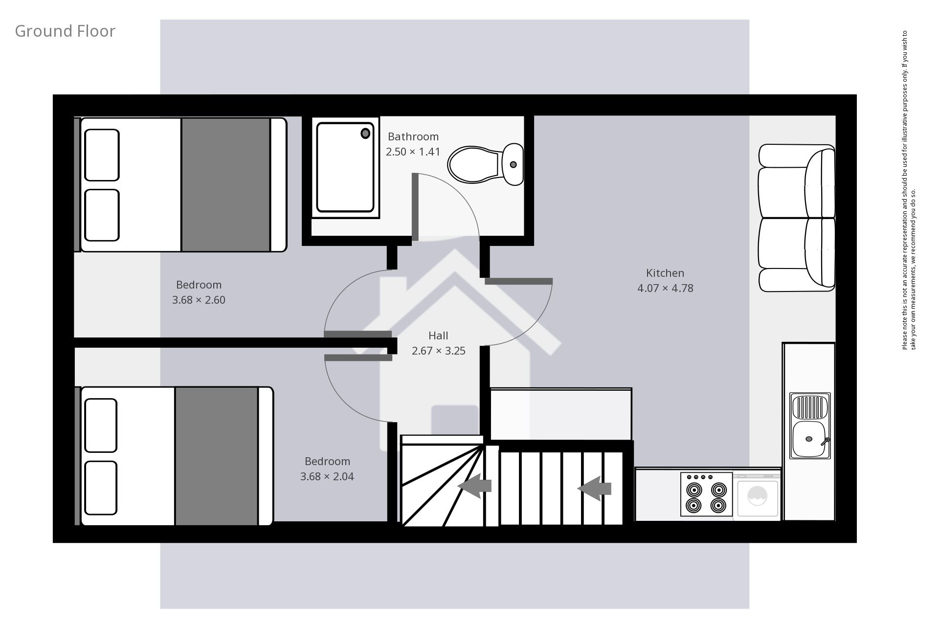 2 Bedrooms Flat to rent in Llantrisant Street, Cathays, Cardiff CF24