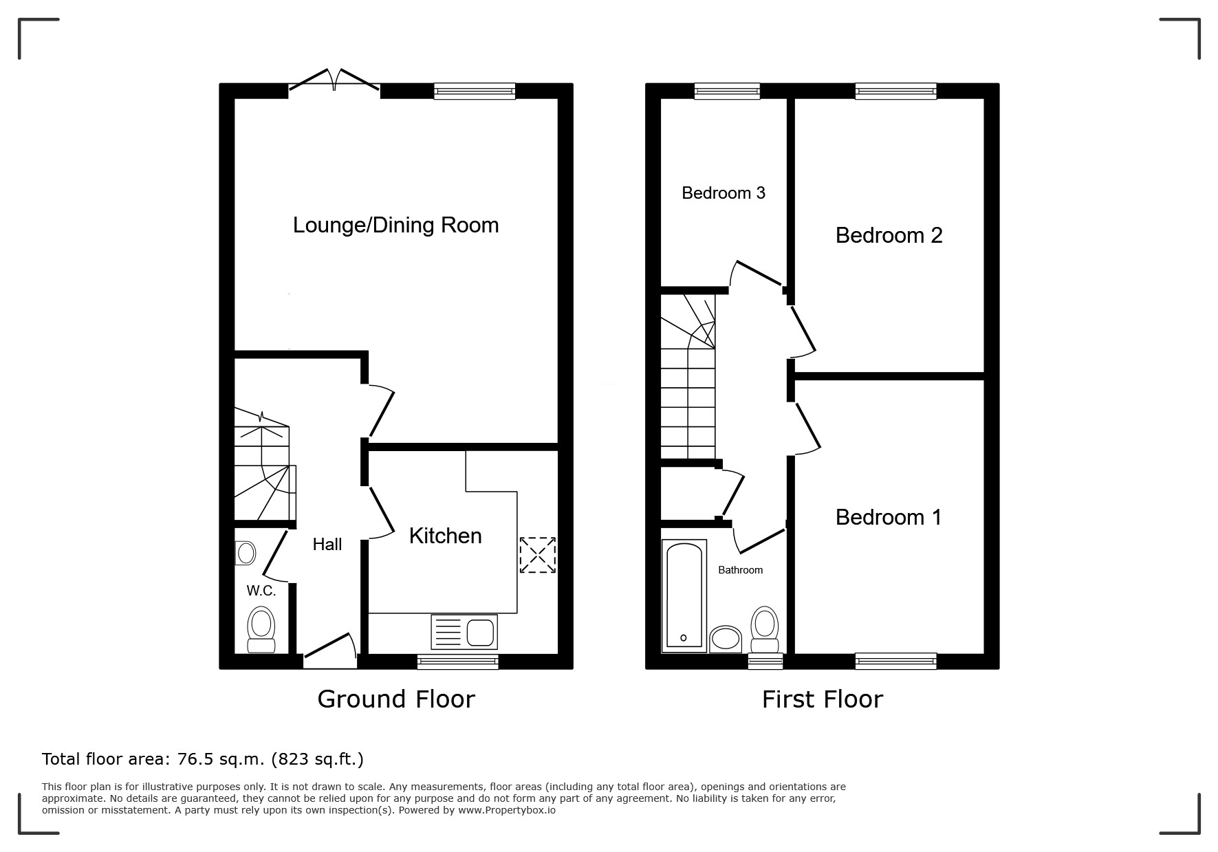 61, Pineview Drive, Newport floorplan