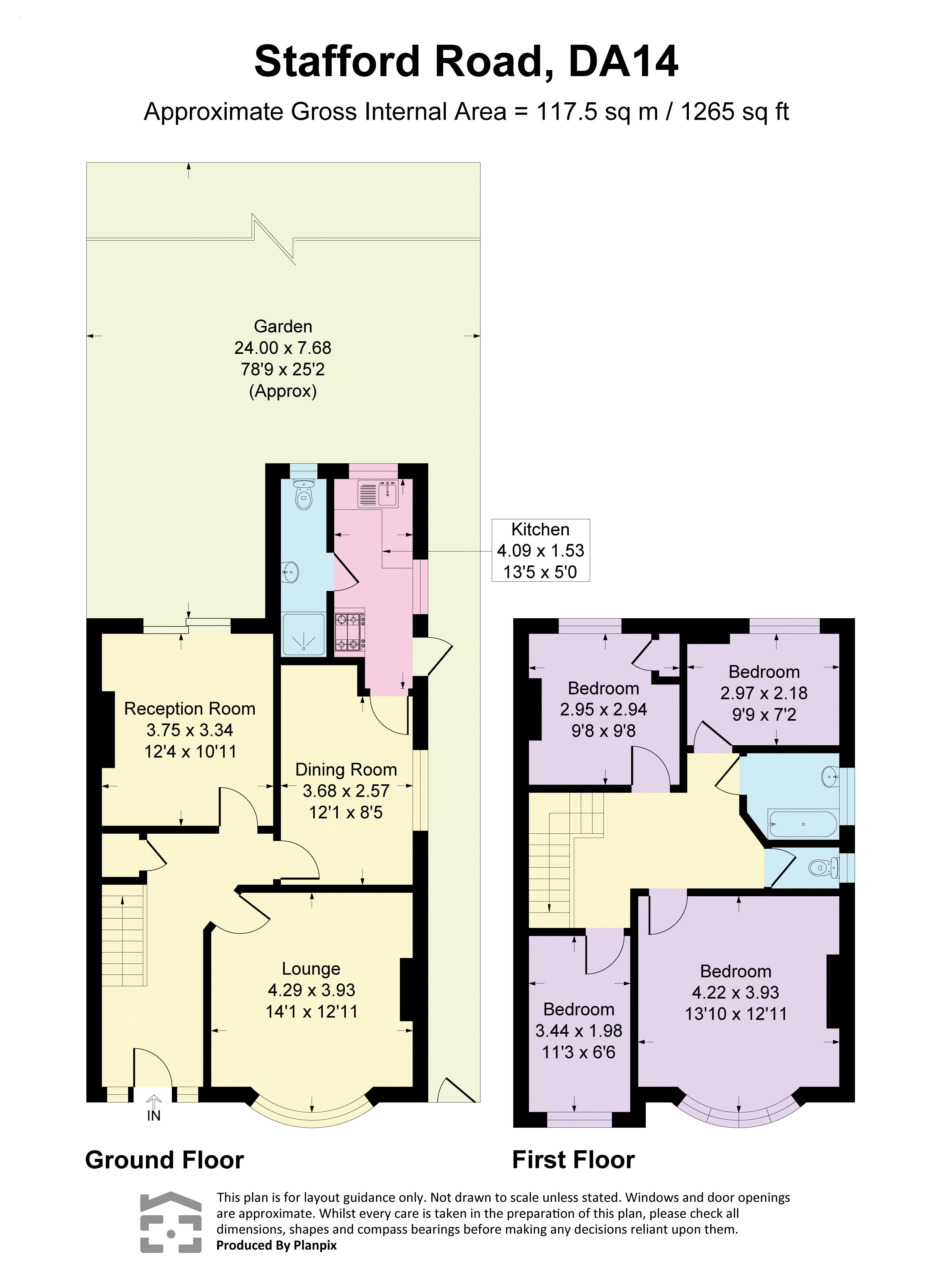 35, Stafford Road, Sidcup floorplan