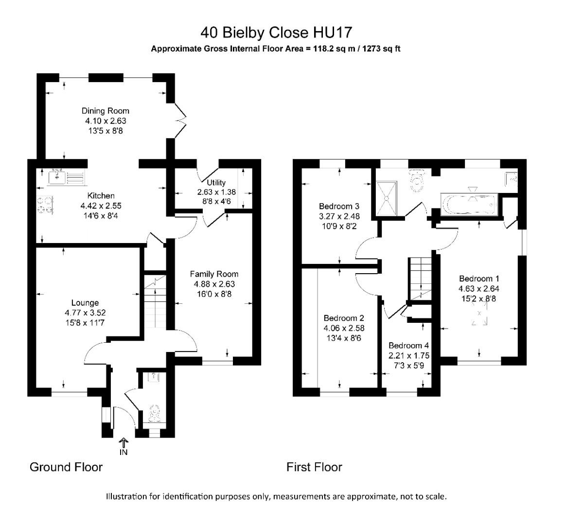 40, Bielby Drive, Beverley floorplan