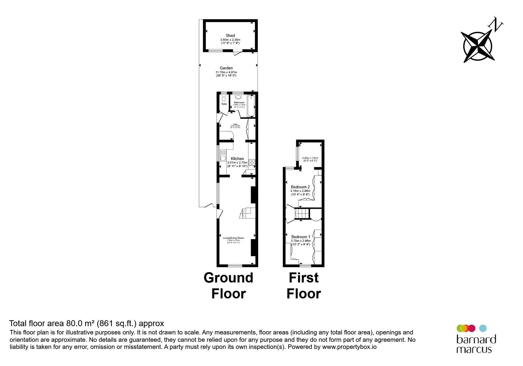 29, Fruen Road, Feltham floorplan