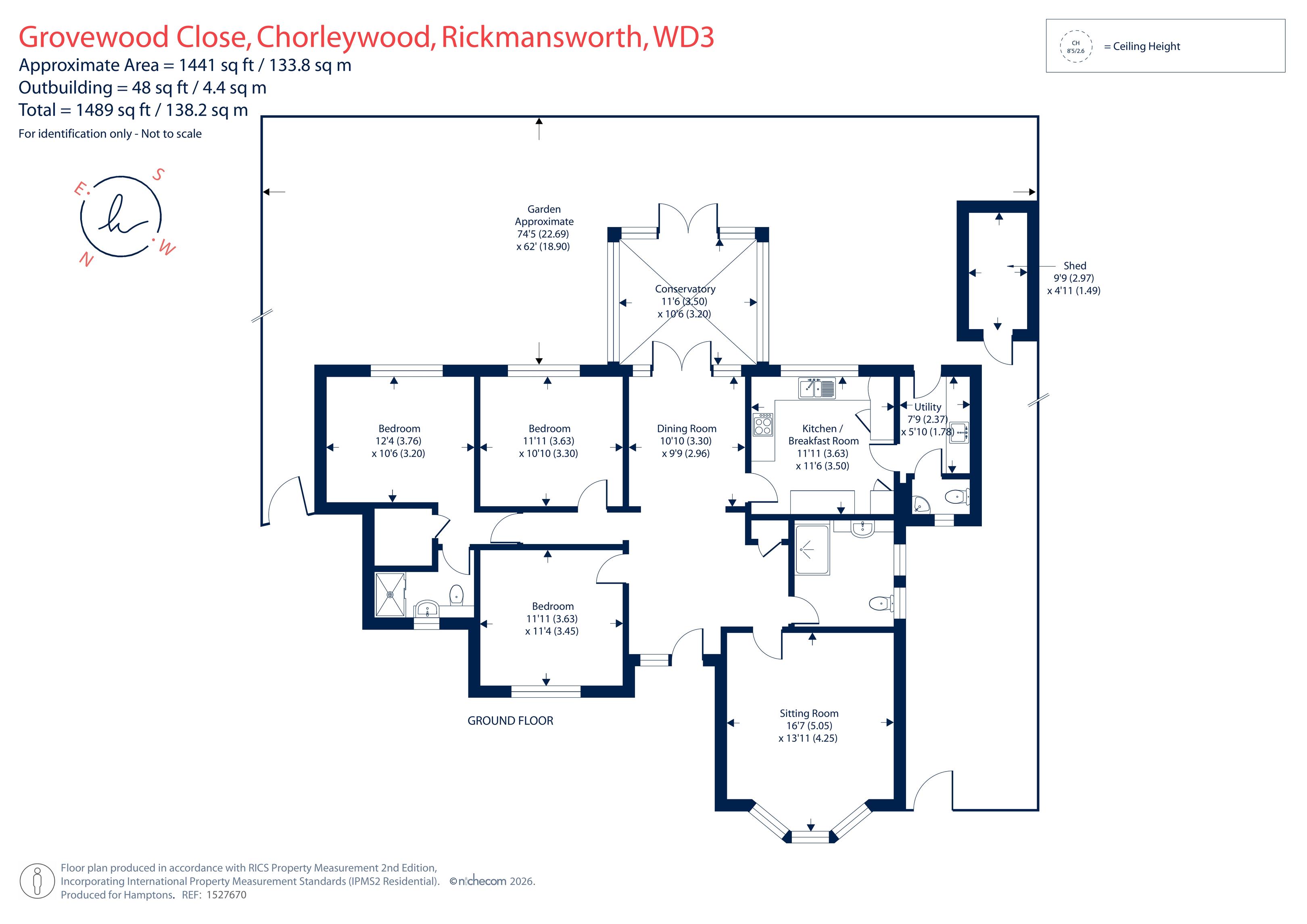 Grovewood Close, Chorleywood floorplan