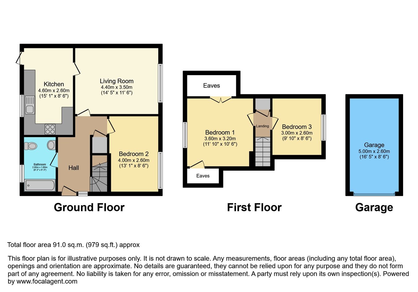 3, Garth Edge, Rochdale floorplan