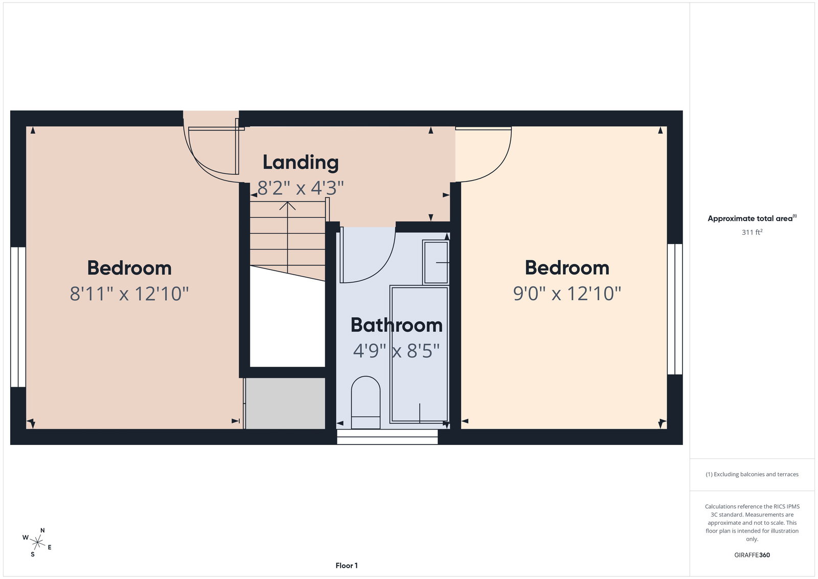4, Ludbrook Close, Ipswich floorplan