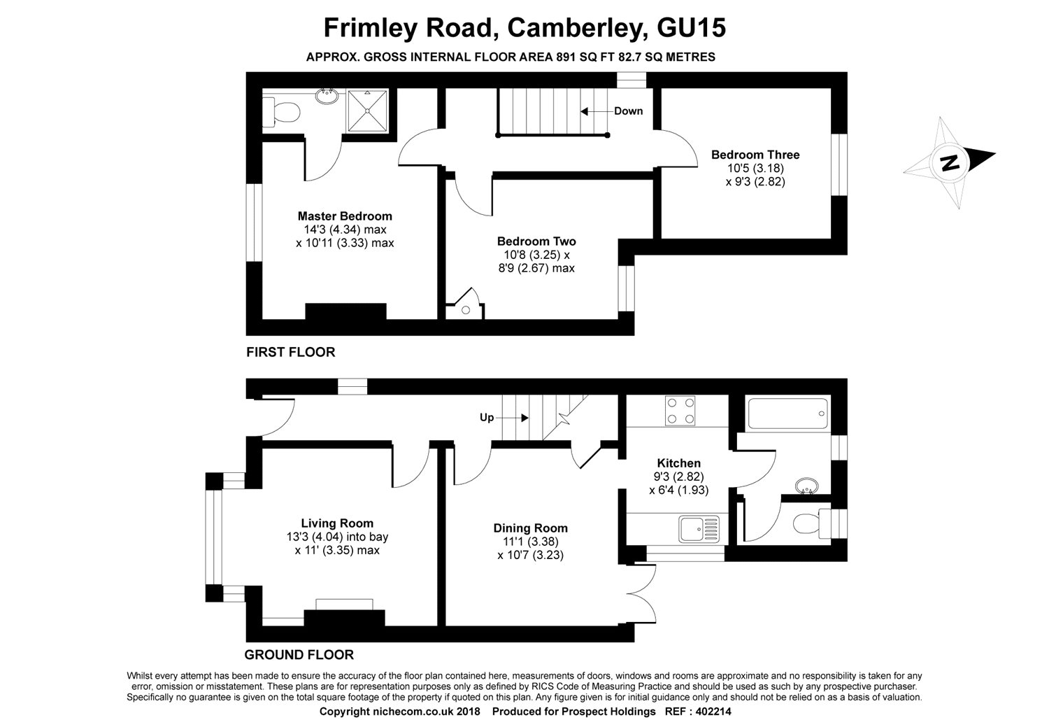 3 Bedrooms Semi-detached house for sale in Frimley Road, Camberley, Surrey GU15