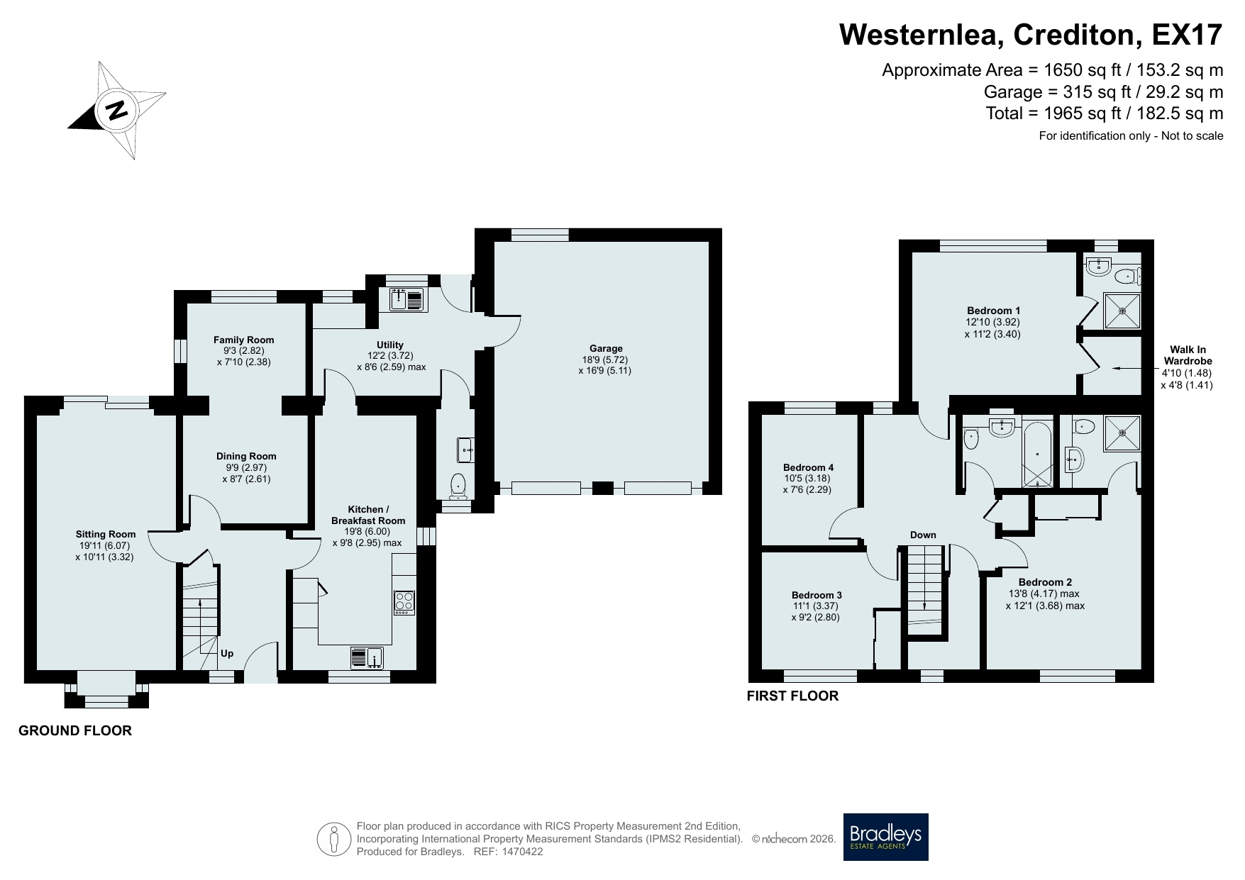 88, Westernlea, Devon floorplan